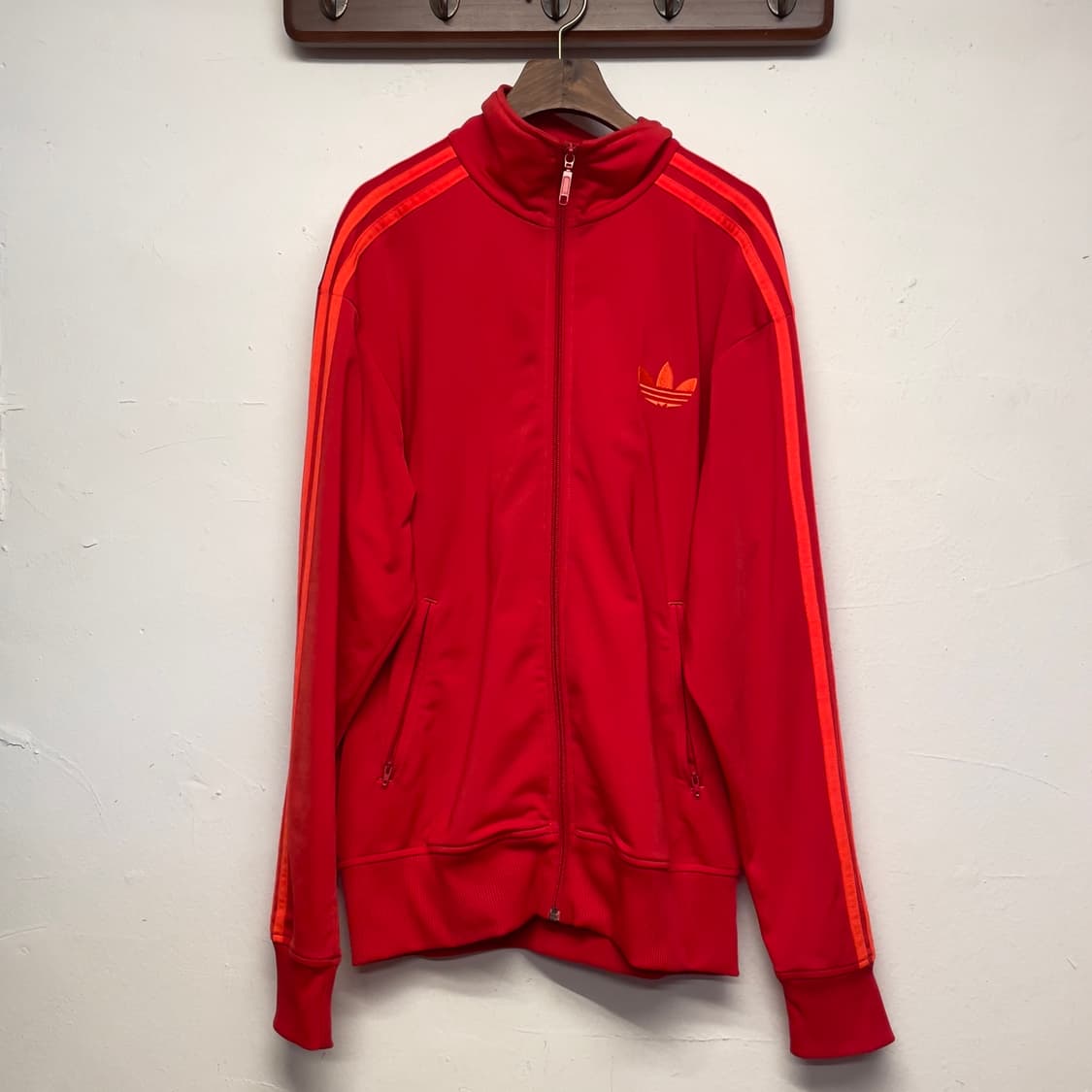 아디다스 파이어버드 레드 트랙탑 져지 자켓   상품이미지1