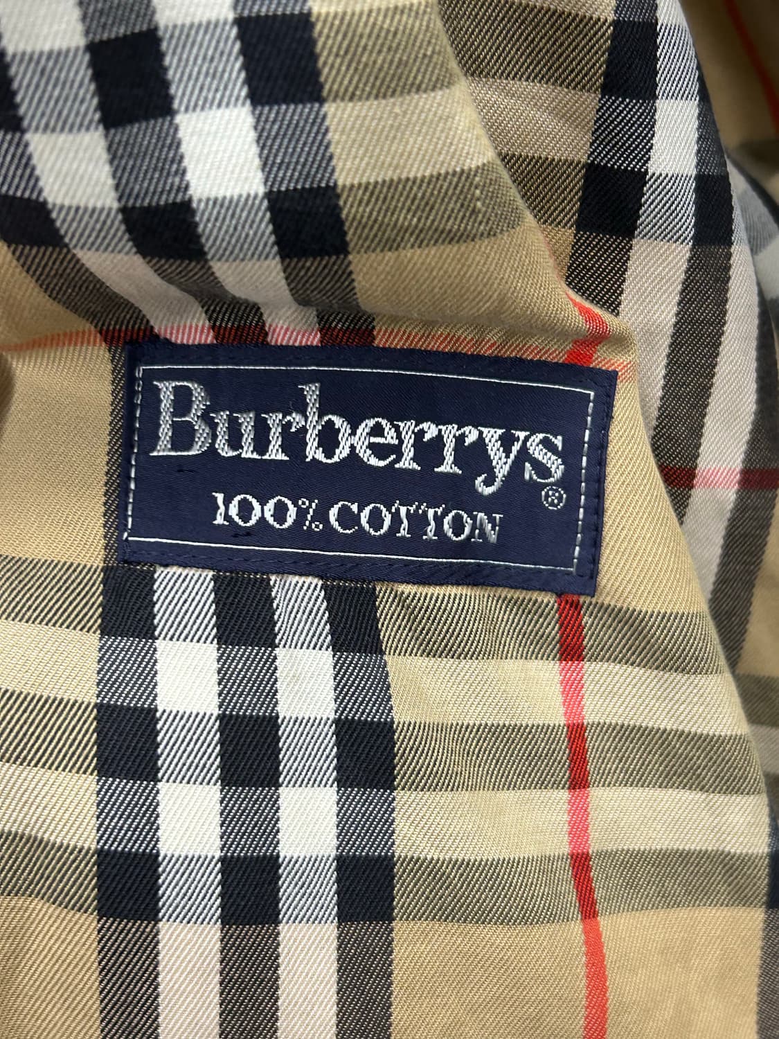 버버리 코튼 롱 코트 에메랄드 그린 상품이미지7