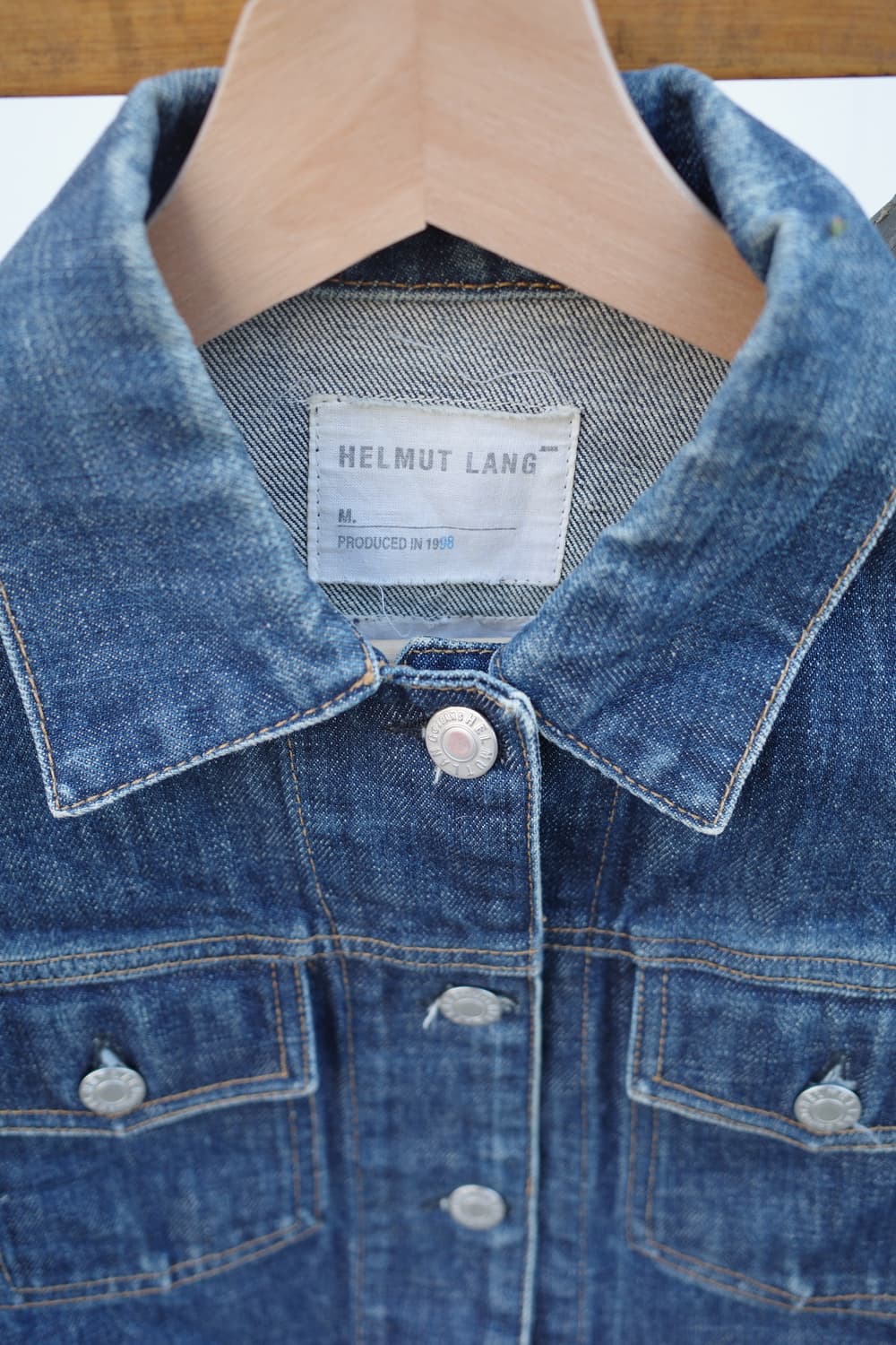 Helmut Lang Raw Denim Jacket 상품이미지2