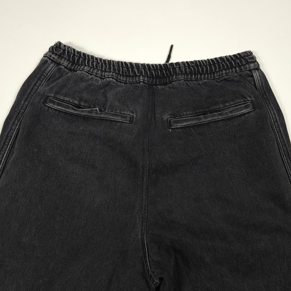 준지 흑청 조거팬츠  상품이미지8