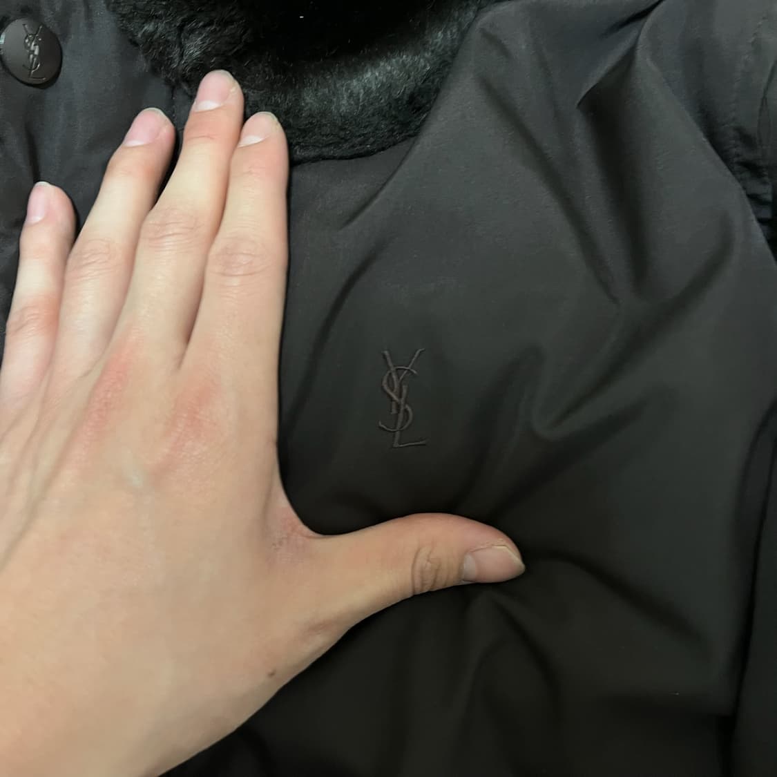 입생로랑 옴므 YSL 남성 안감내피 퍼카라 나일론 점퍼 L/100  상품이미지3