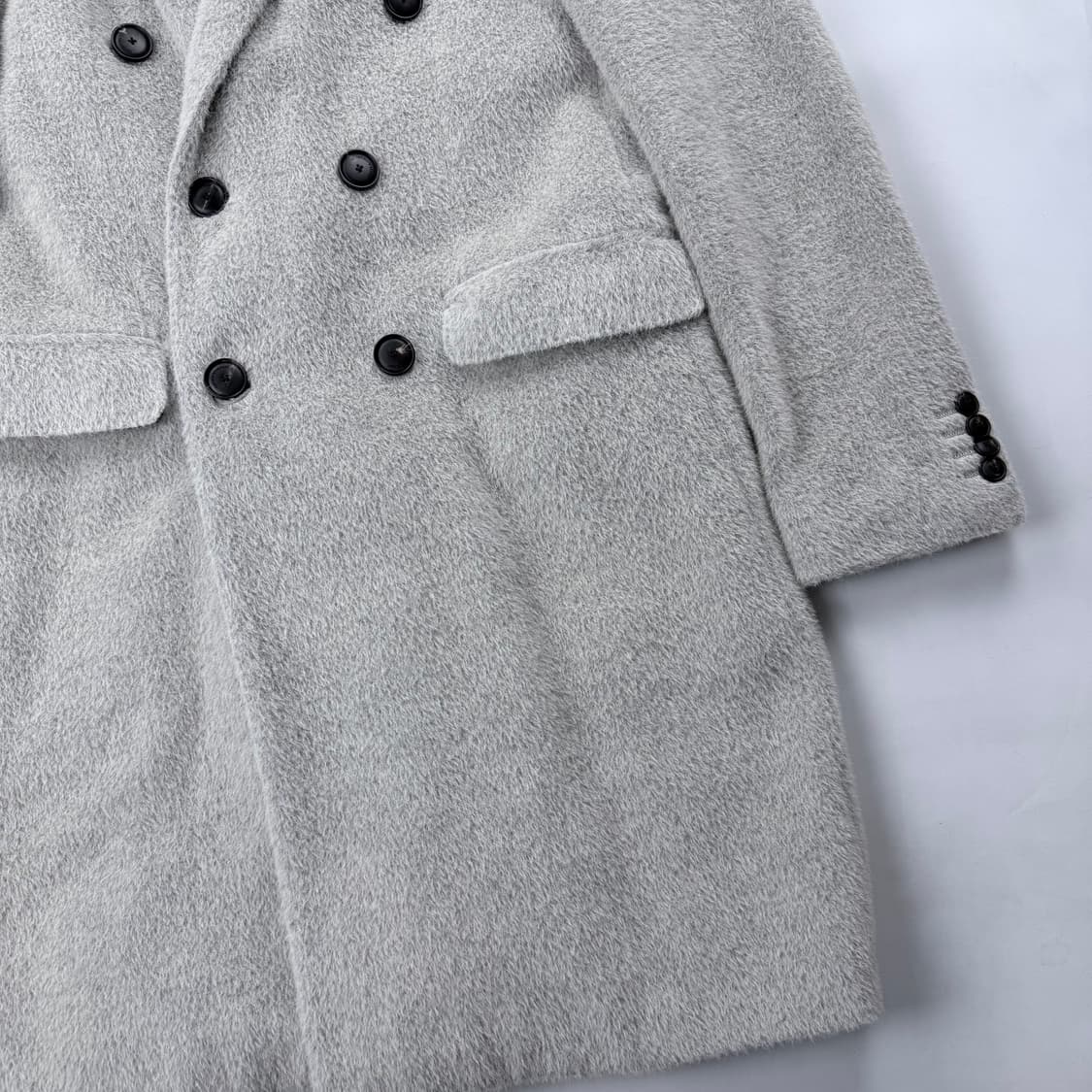 EMPORIO ARMANI Alpaca wool blend coat 상품이미지5