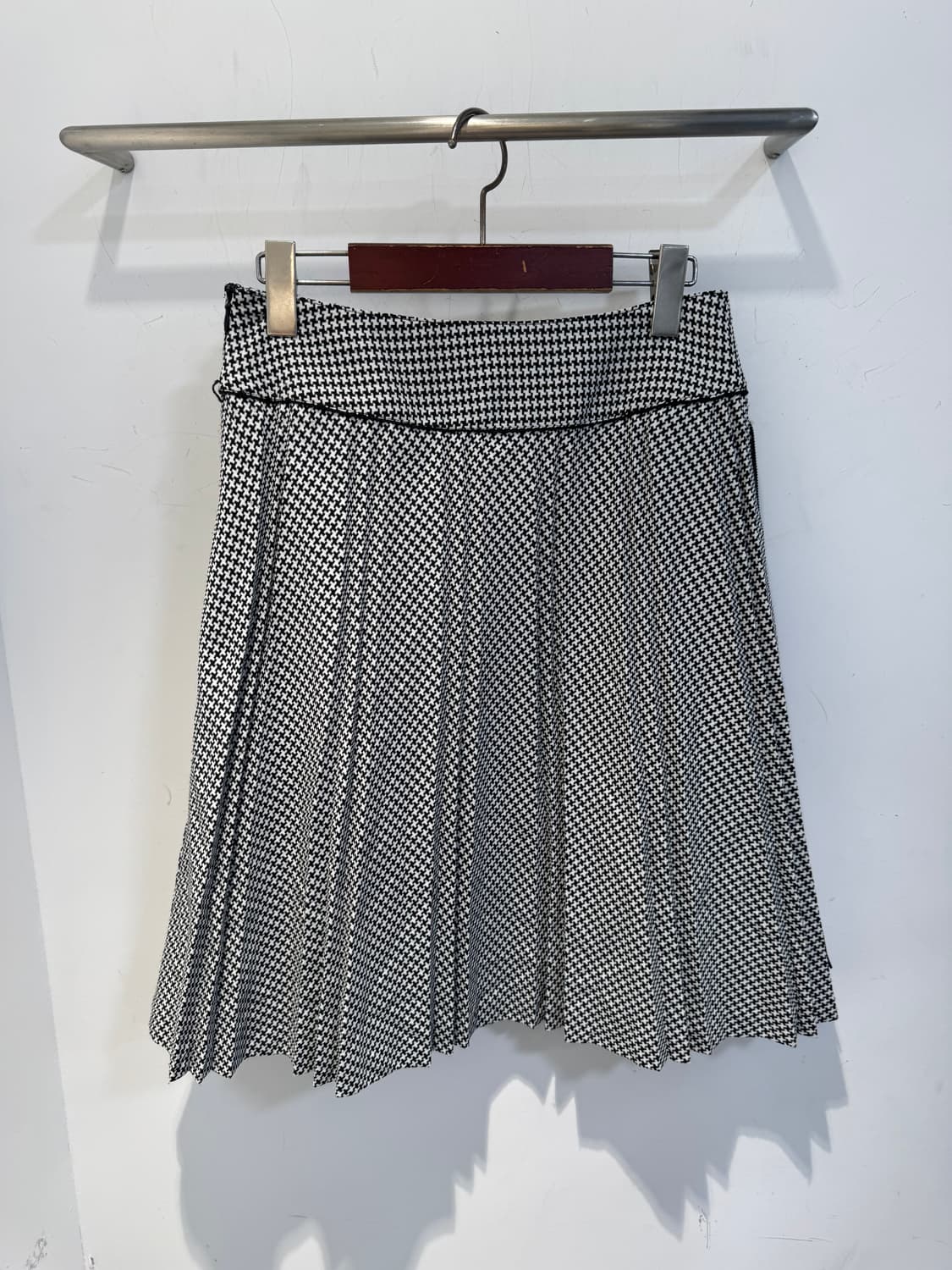 japanese vintage skirt 체크 리본 스커트 상품이미지2