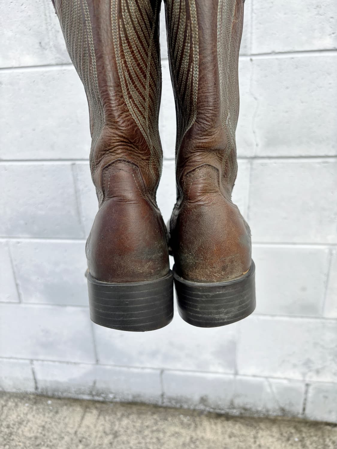 브라운 카우보이 웨스턴 부츠 상품이미지6