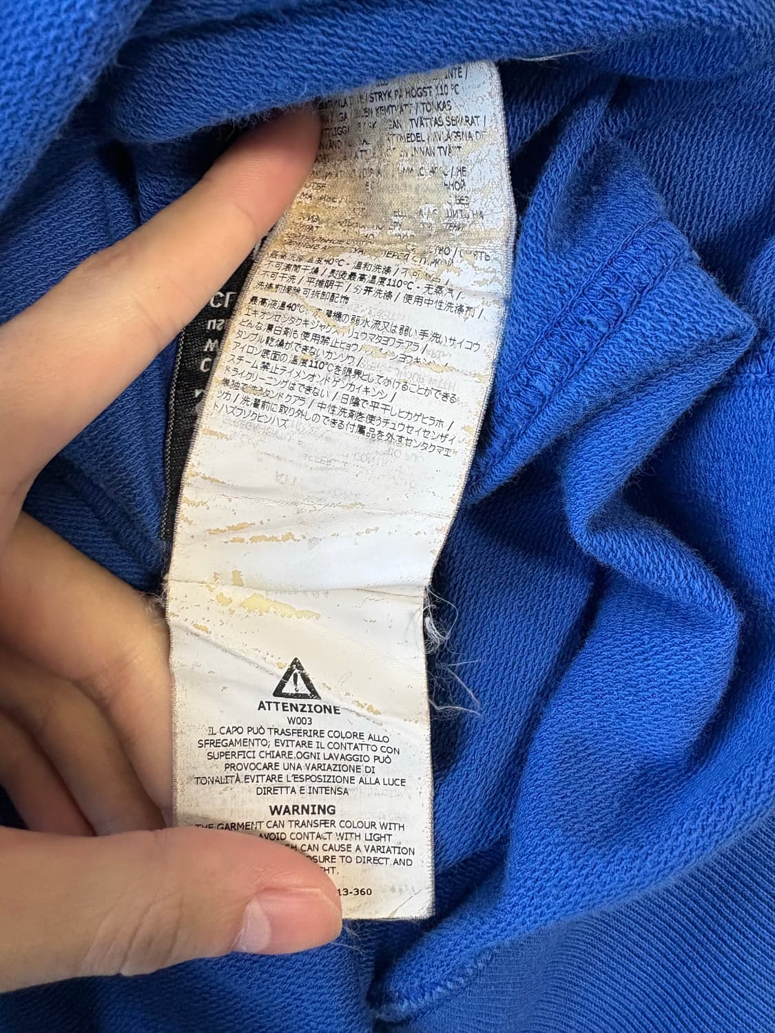 (s) ss12 스톤아일랜드 가먼트 다이드 스웻셔츠 상품이미지8