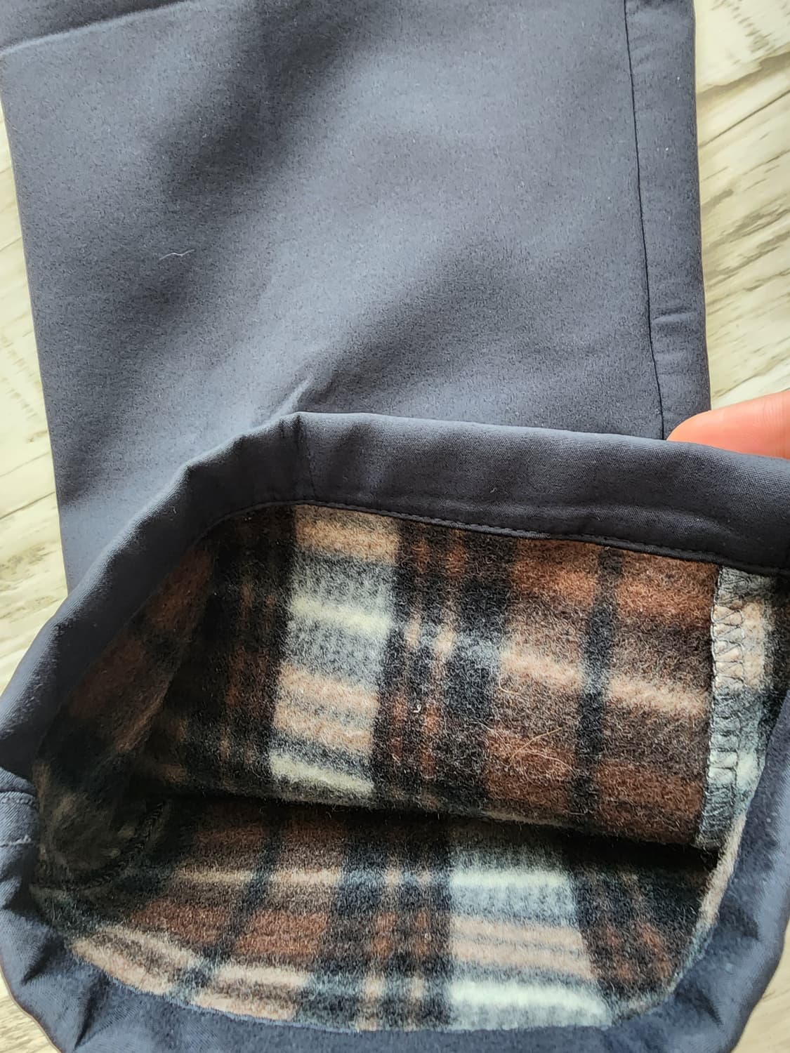 기모 밴딩 팬츠 팜. (32~34)사이즈 겨울 슬렉스 방풍 바지 상품이미지3