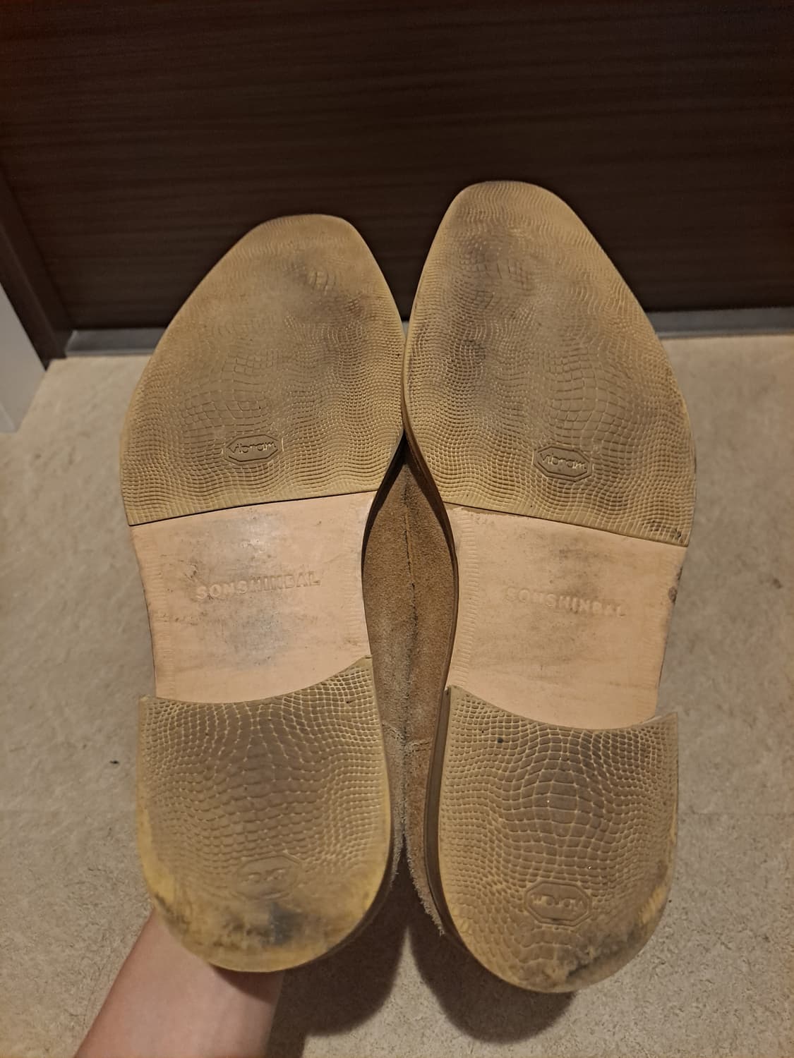 손신발 스웨이드 로퍼 265 상품이미지7
