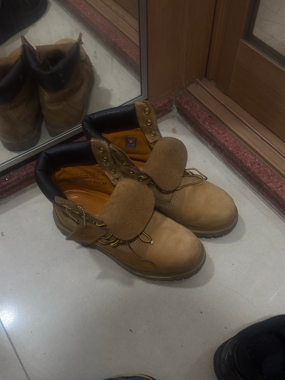 팀버랜드 6인치 워터프루프 부츠 여성 240 상품이미지3