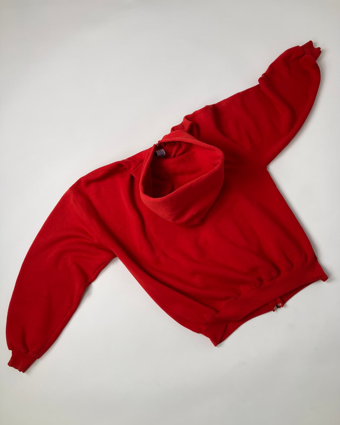 90s Russell Zip Up Hoodie (red) 상품이미지2