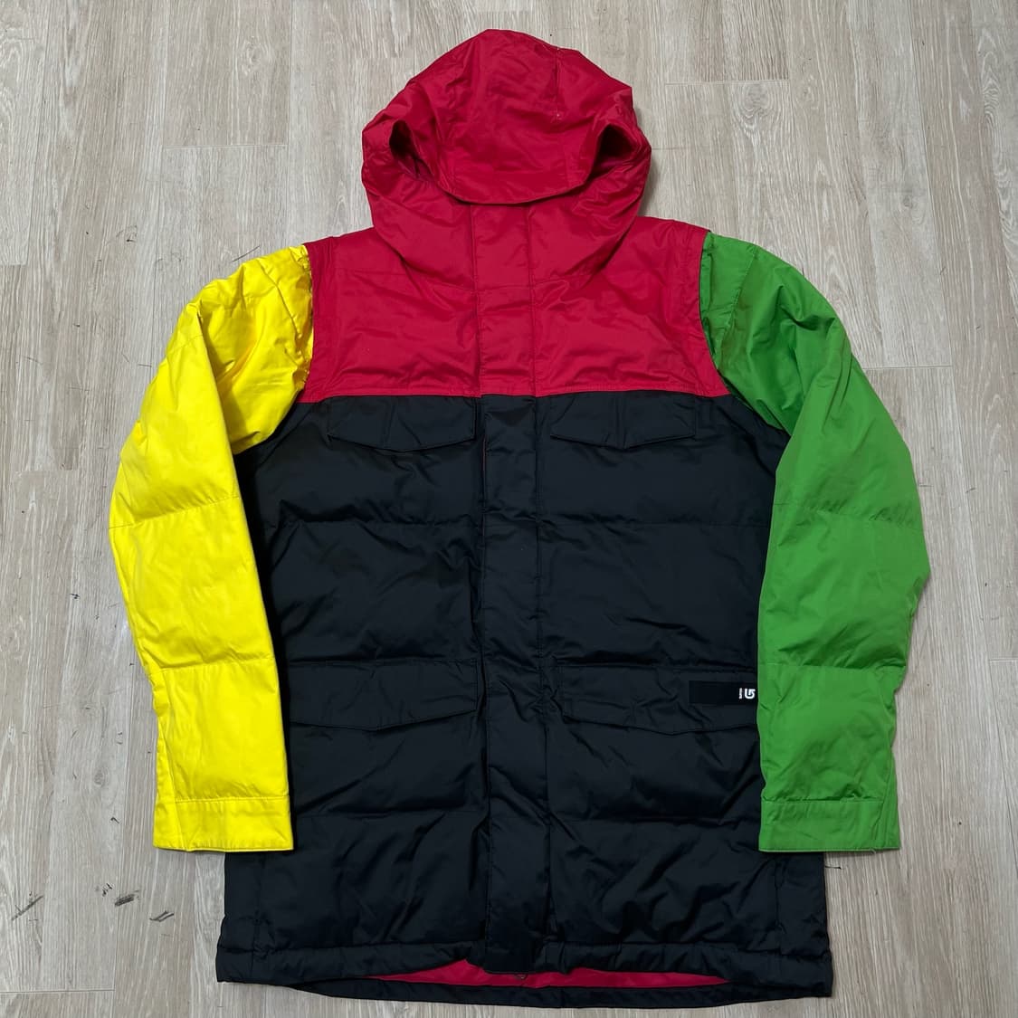 버튼 스포츠 남성 스키복 보드복 푸퍼 스키패딩 L/100  상품이미지1