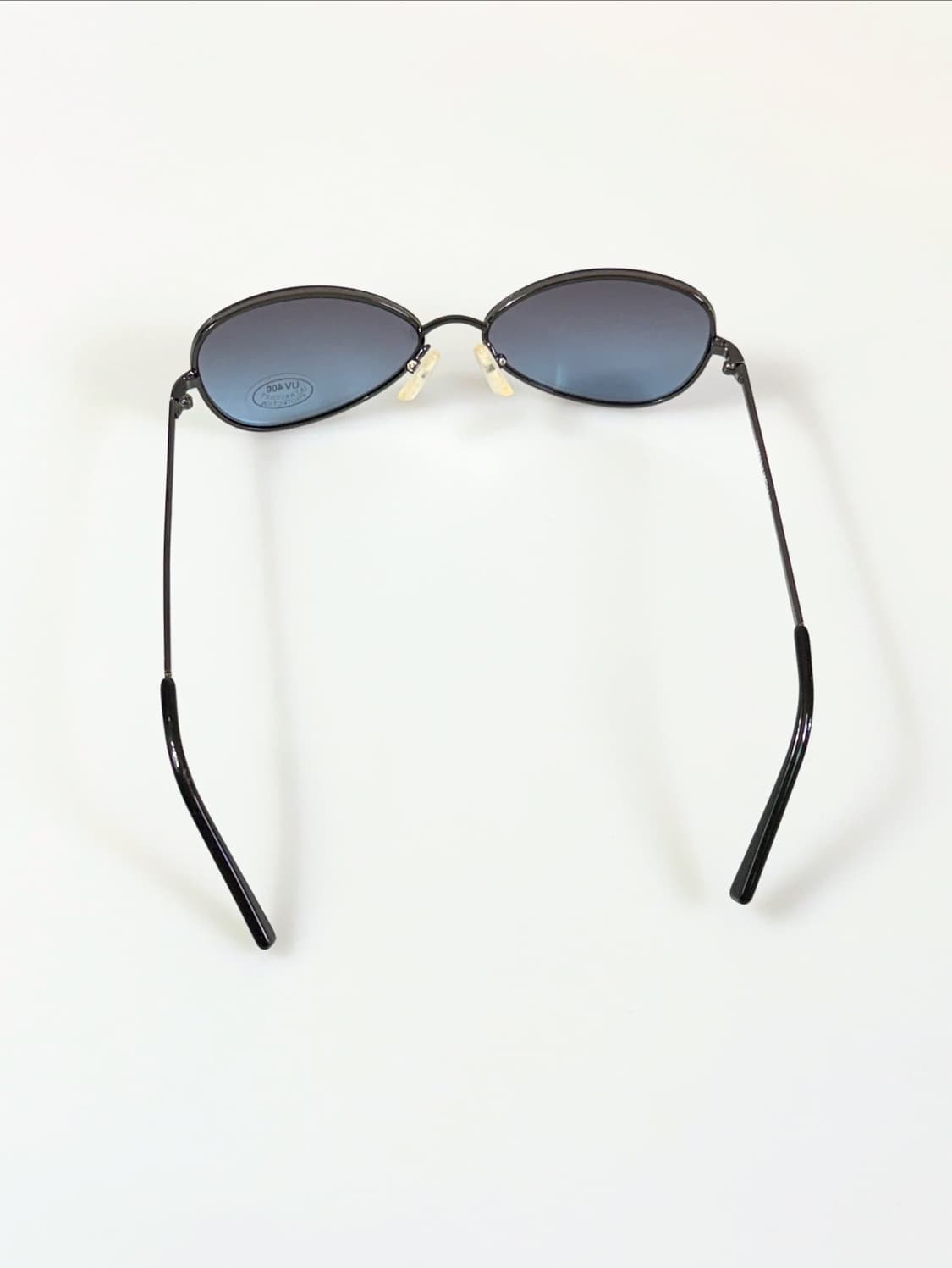 90s IXRON 오벌 무테 프레임 틴트 빈티지 선글라스 상품이미지5