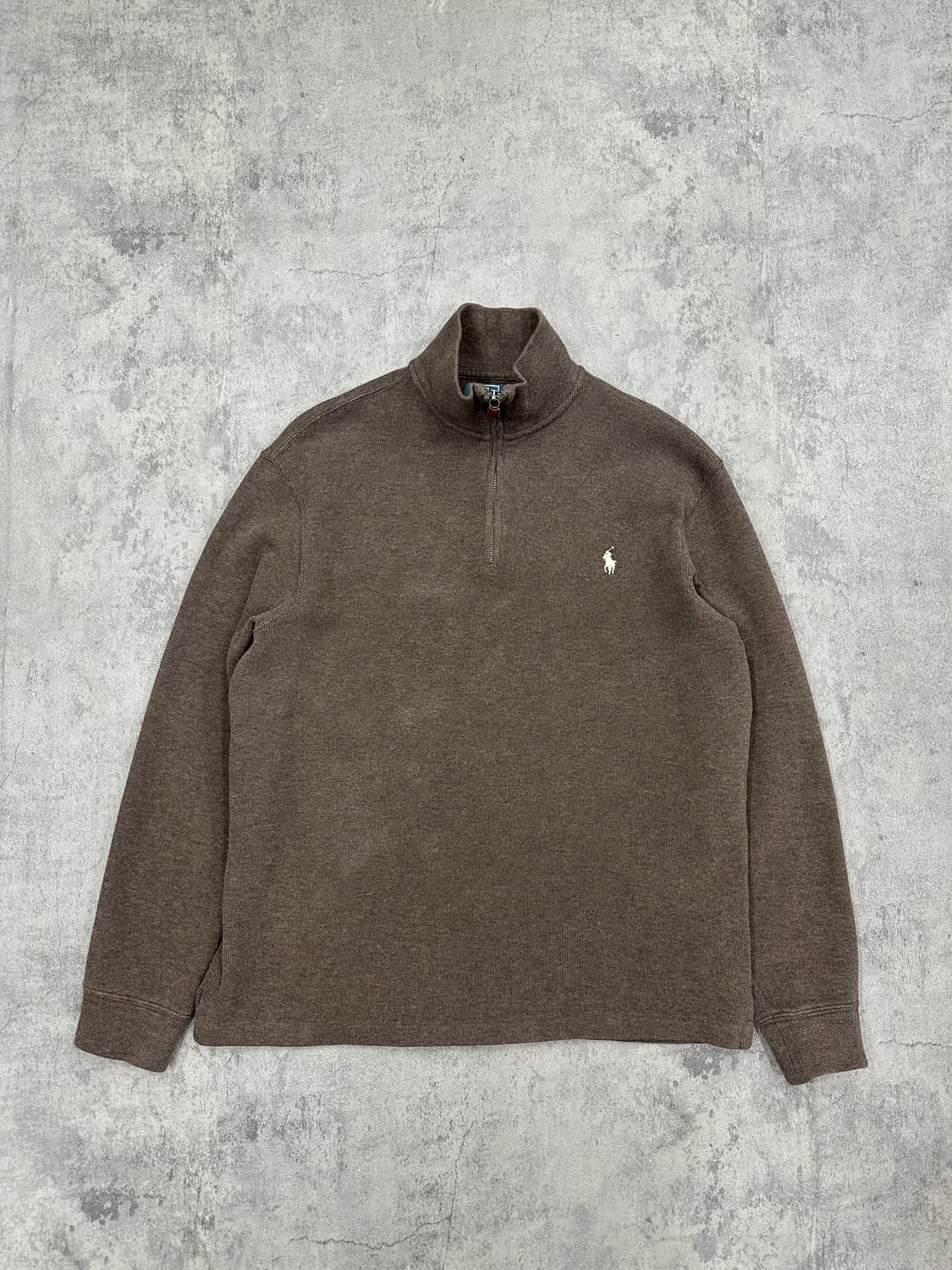 폴로 반집업니트 M 상품이미지1