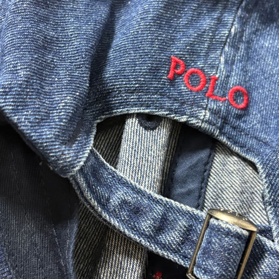 [정품] 폴로 데님 볼캡 (세탁완료) 상품이미지2