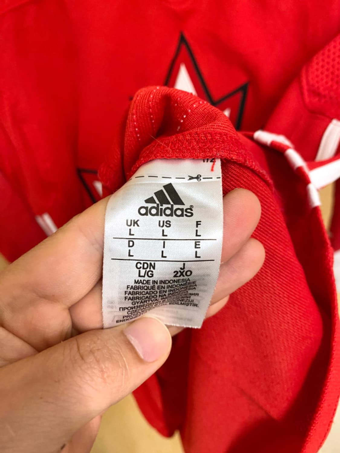 ADIDAS canada hockey jersey 상품이미지4