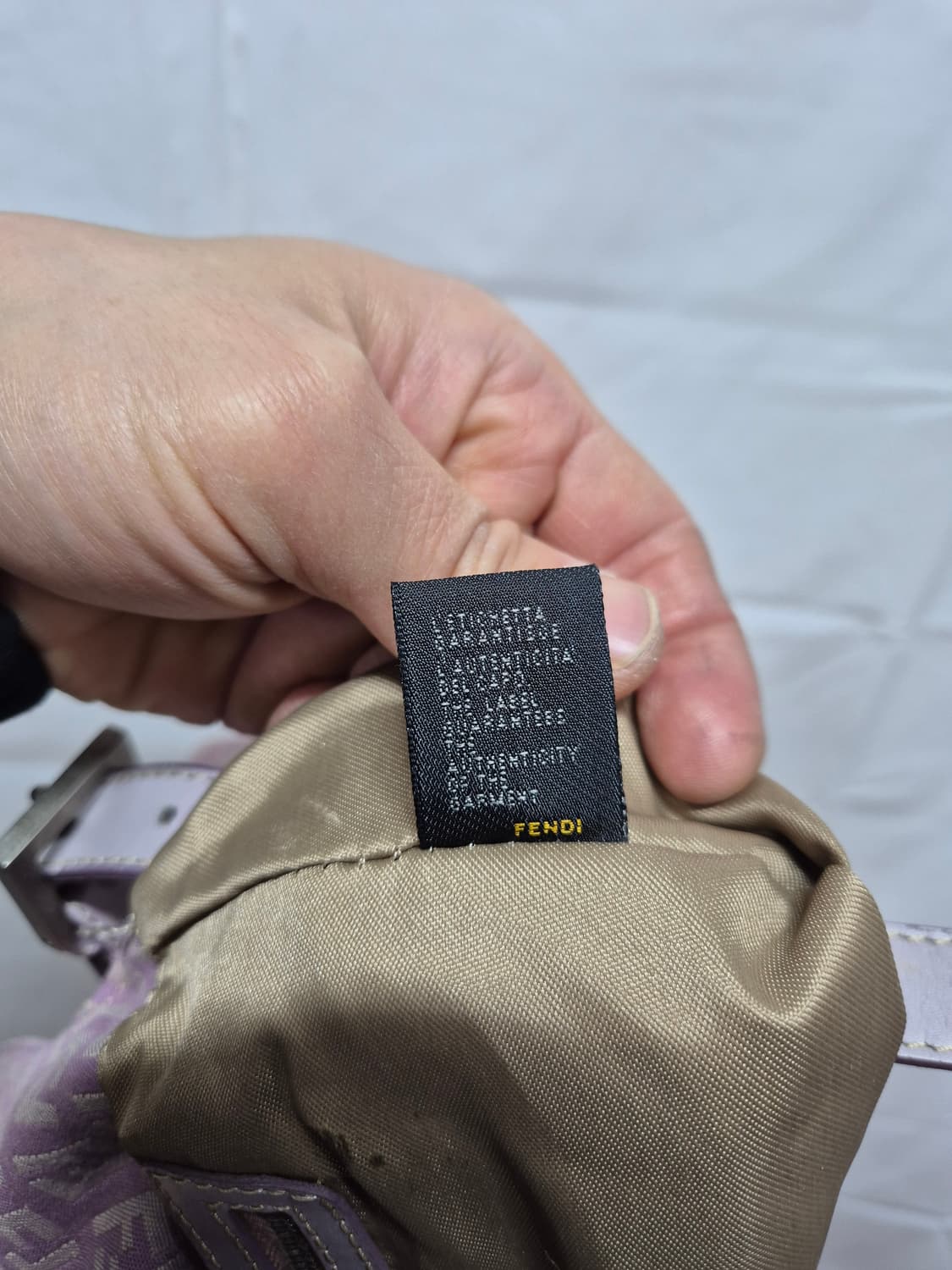 펜디 핑크 바게트백 상품이미지10