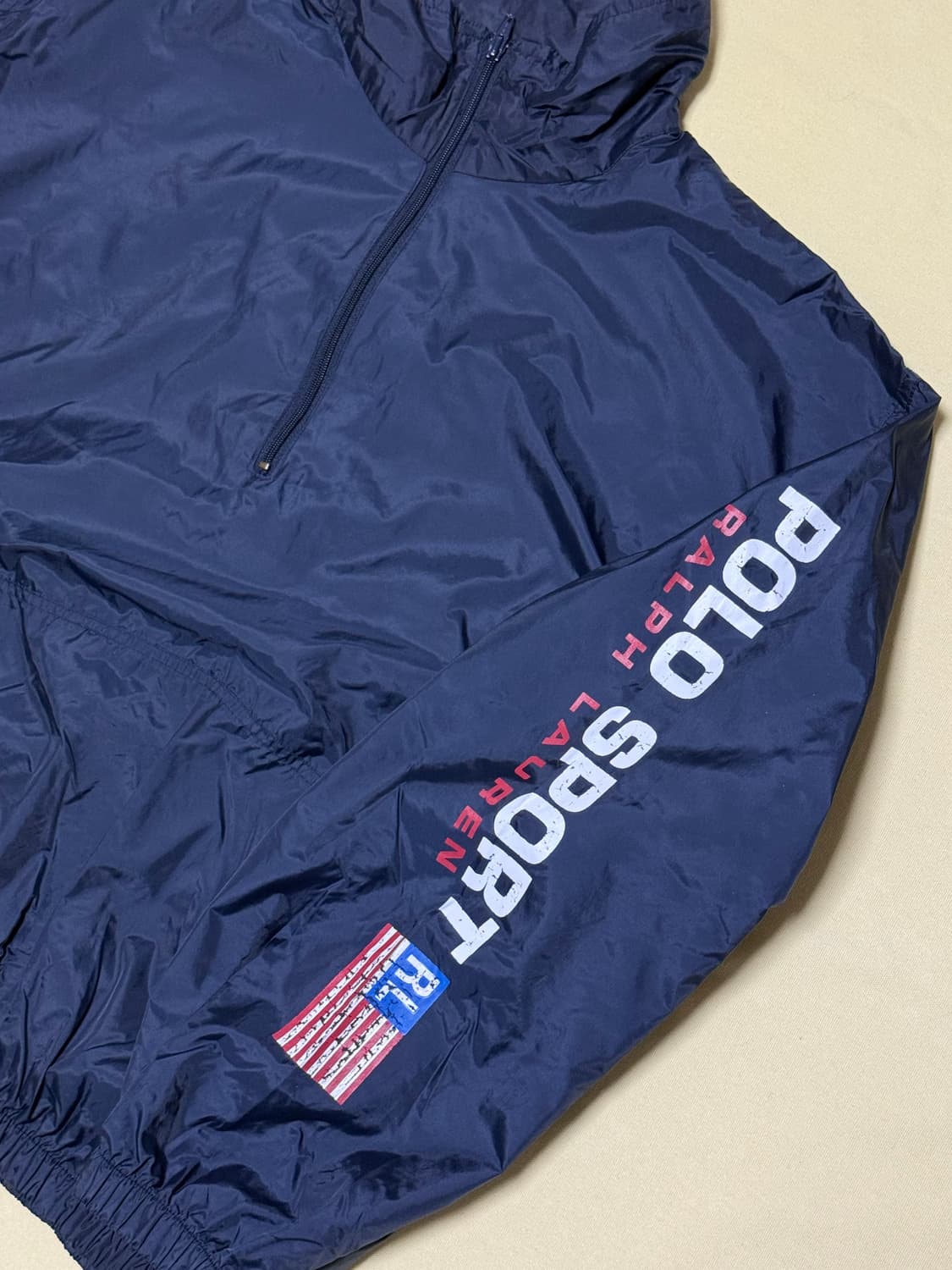 폴로 스포츠 하프집업 나일론 풀오버 90s 상품이미지2