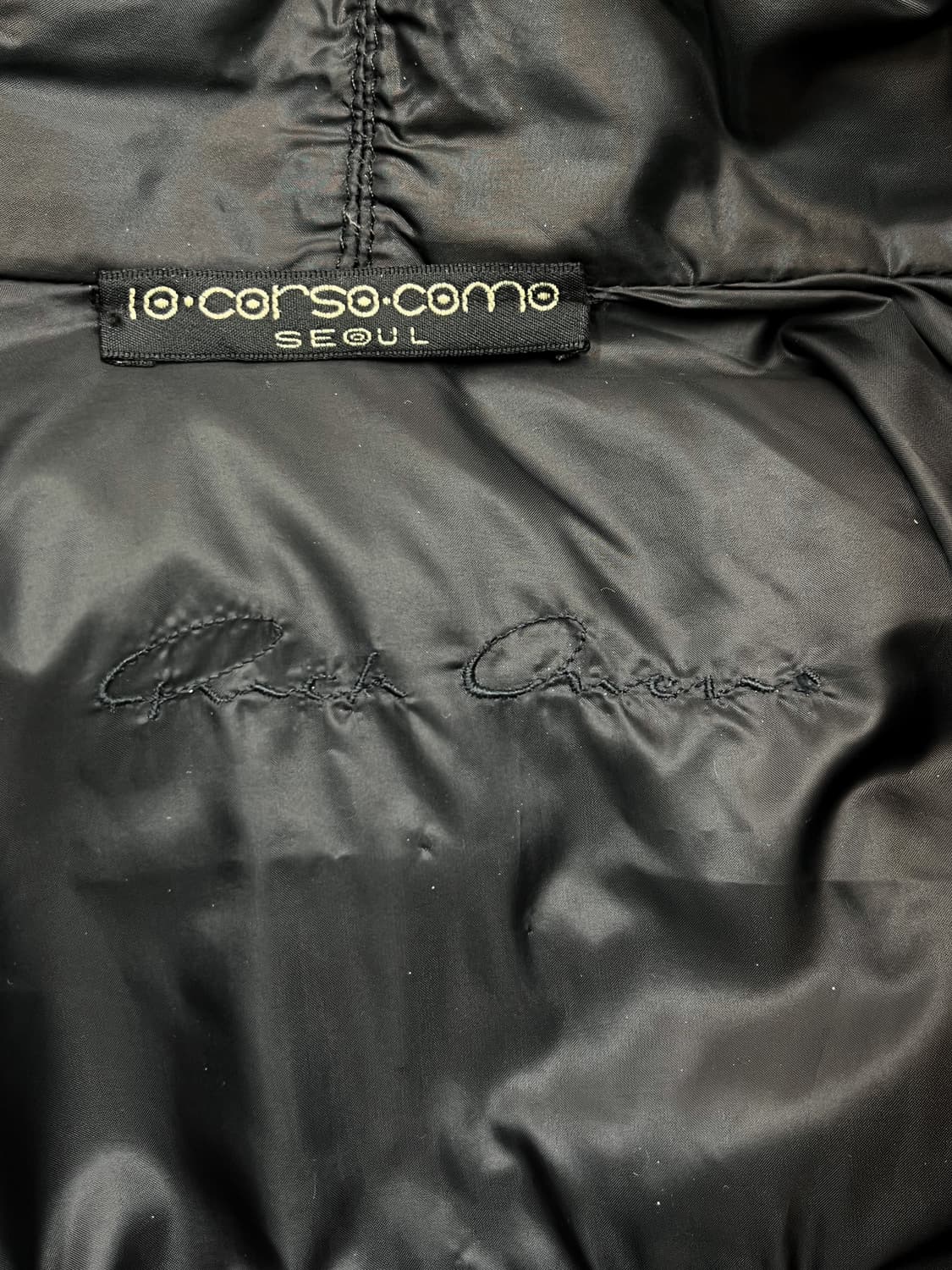 릭오웬스 13f/w 롱 푸퍼 코트 상품이미지5