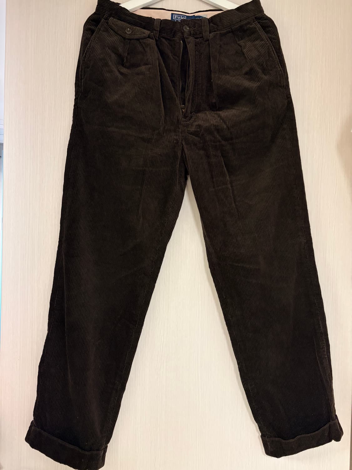 폴로 랄프로렌 휘트먼 릴렉스핏 코듀로이 팬츠 메디슨 브라운30x30 상품이미지4