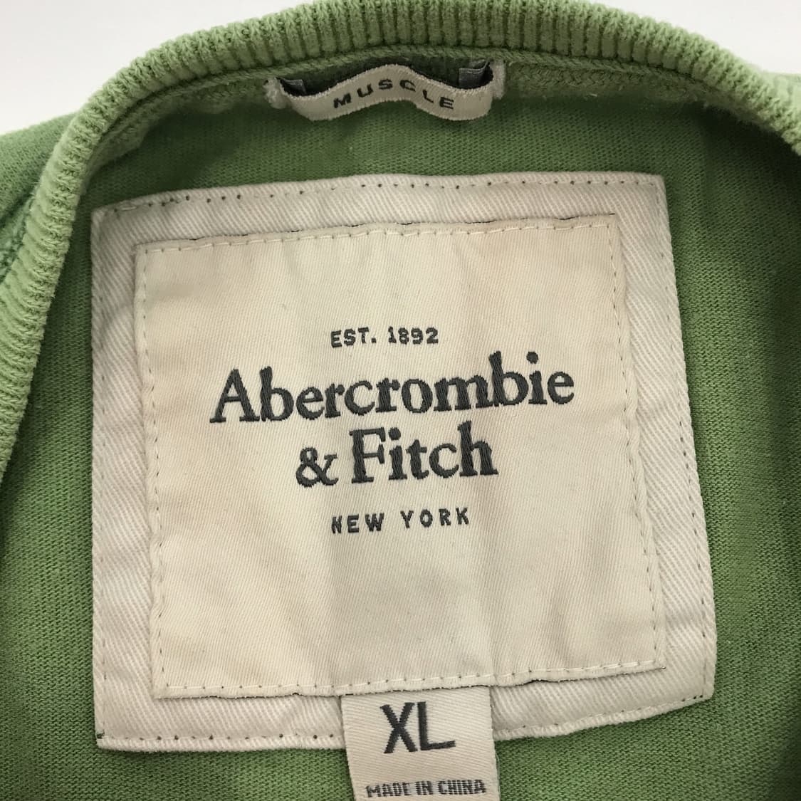 아베크롬비 Y2K 긴팔 롱슬리브 그린 [XL] 상품이미지5