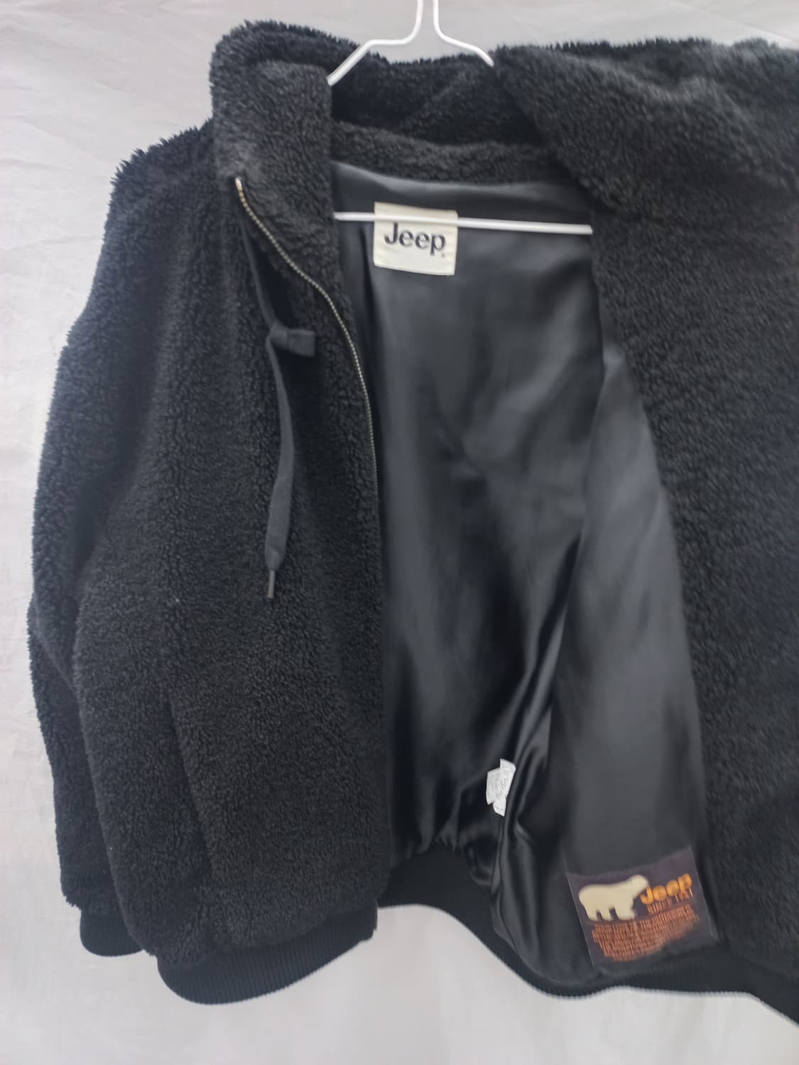 Jeep 양털 뽀글이 후드집업 L(100) 상품이미지7