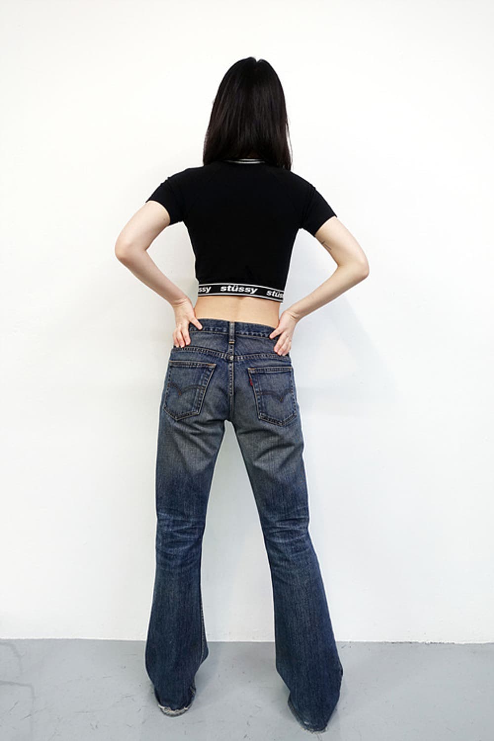 스투시 밴딩 크롭 반팔티 상품이미지8