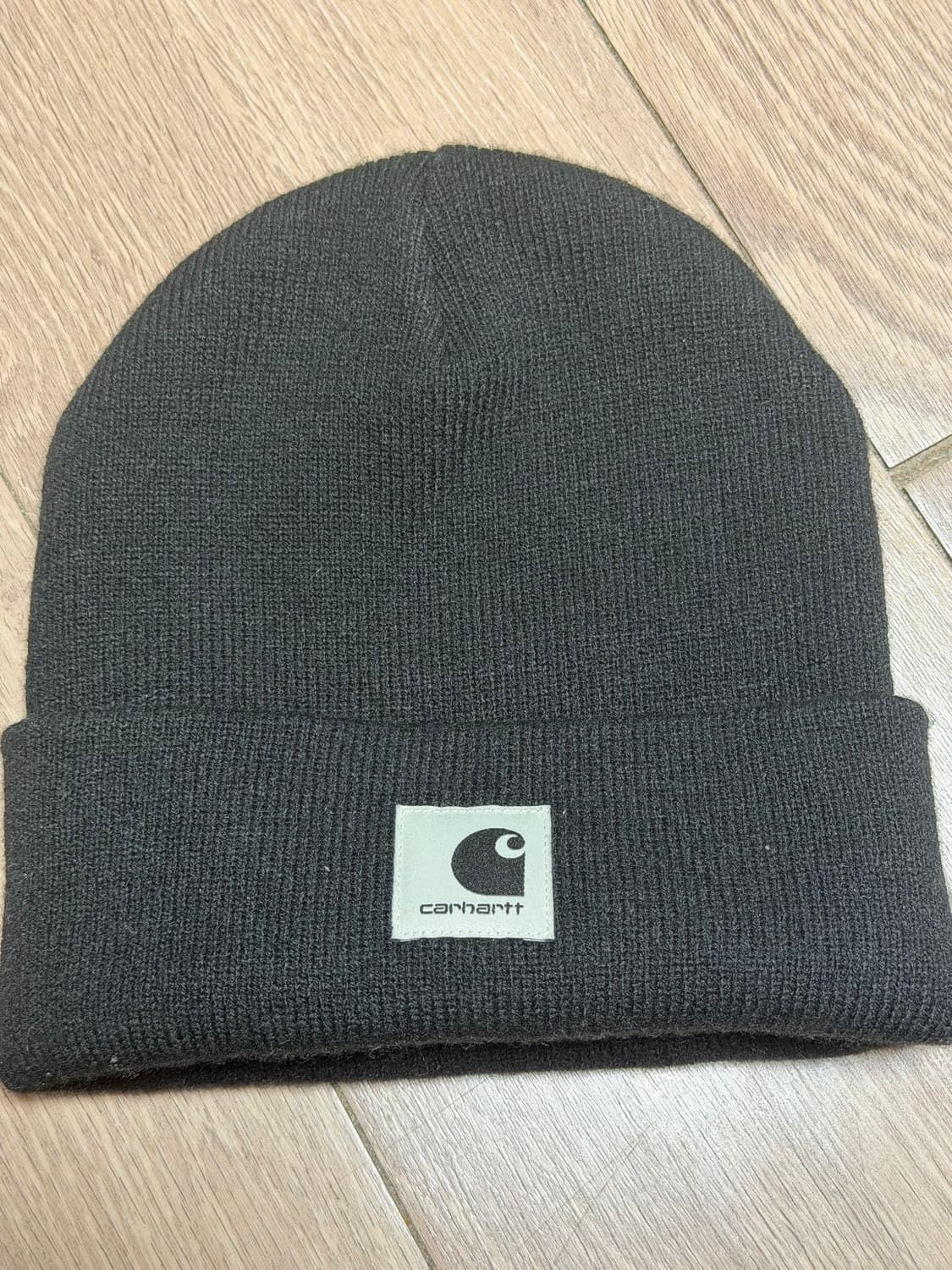 칼하트 니트 커프드 비니 블랙 상품이미지2