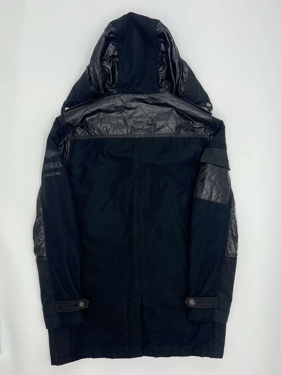 디젤 후드 롱 필드자켓 상품이미지3