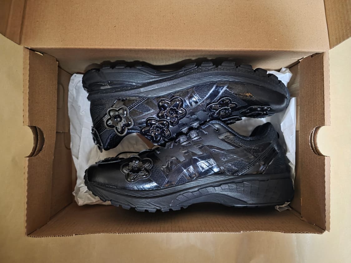 아식스 세실리에 반센 젤 터레인 블랙 상품이미지2