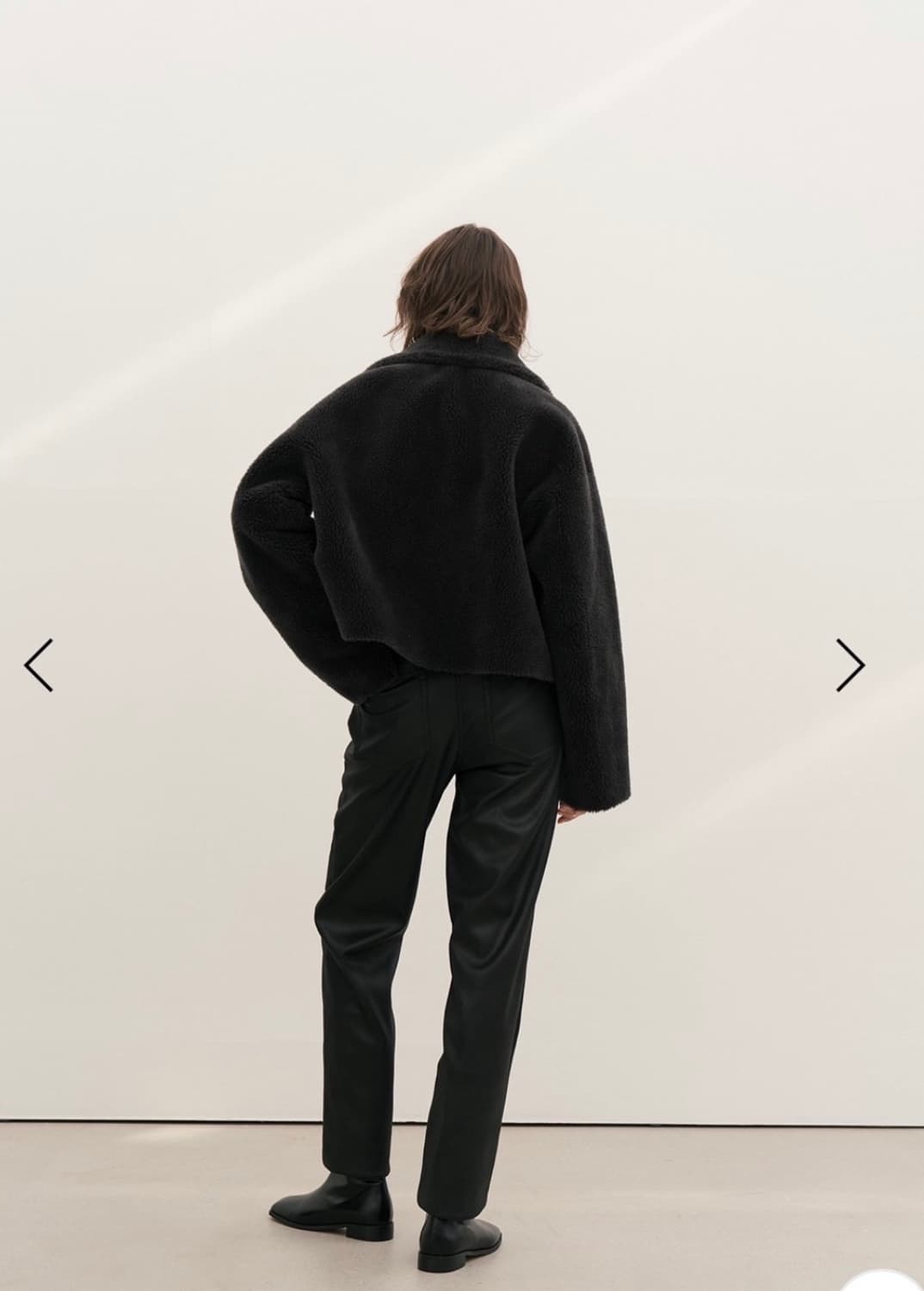 le 리버시블 스웨이드 털 무스탕 상품이미지5