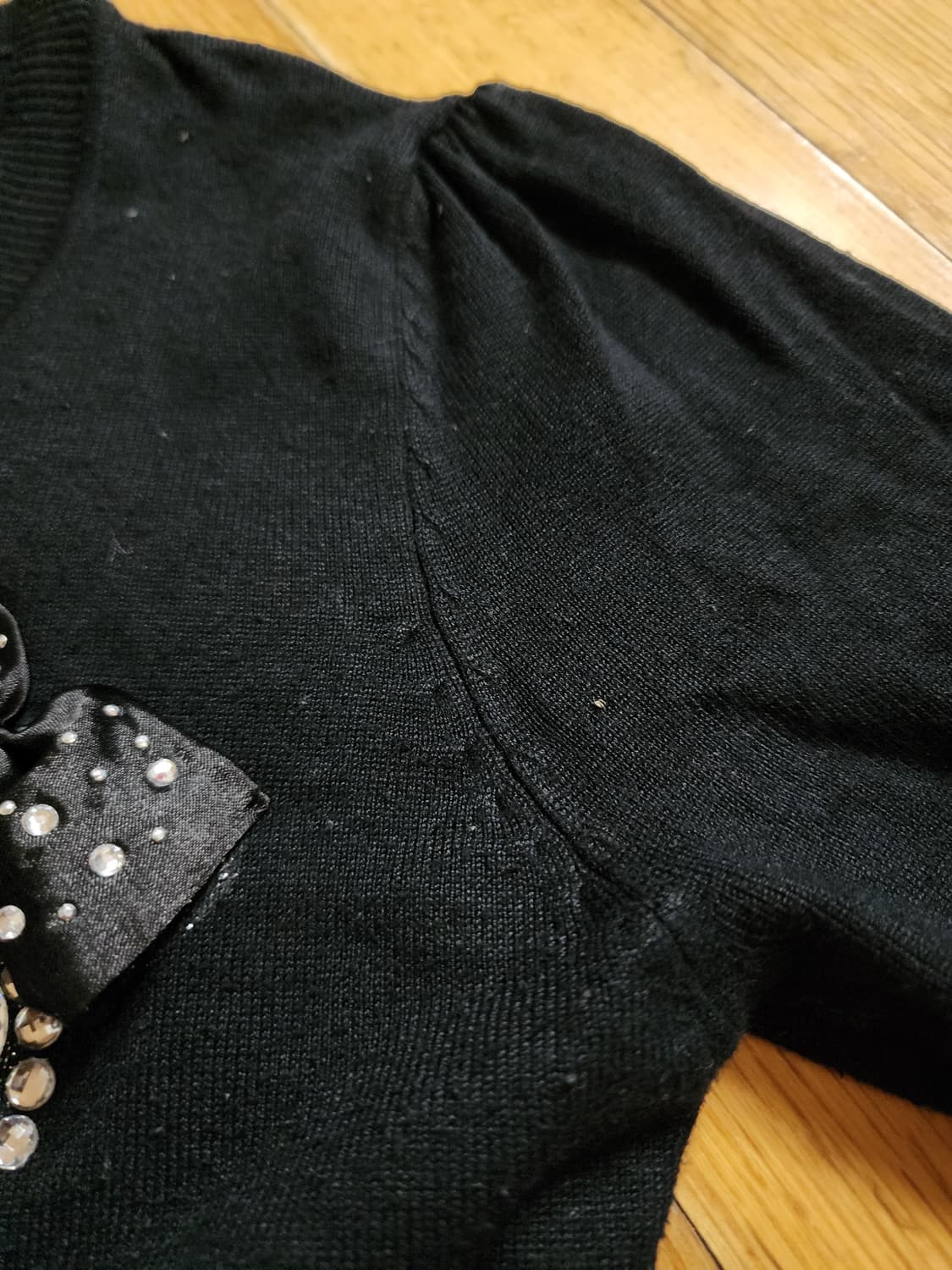 스컬 큐빅 Y2k갸루 가디건 상품이미지8