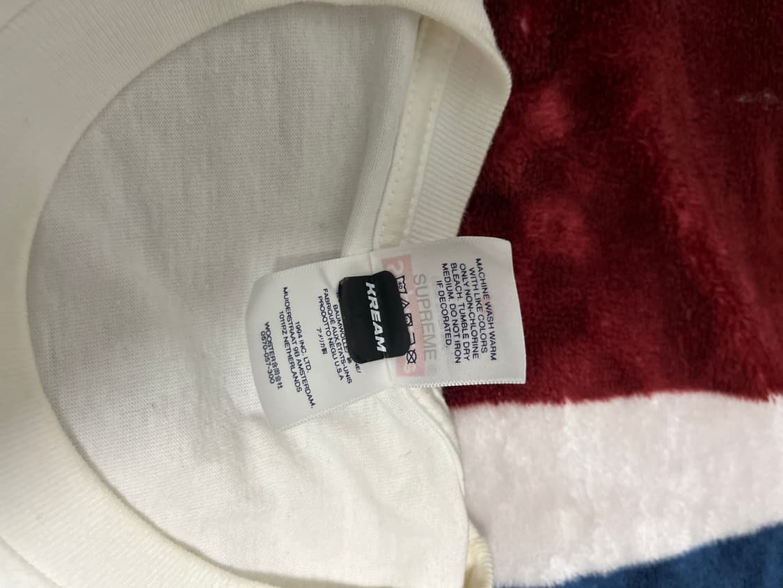 슈프림 23FW 박스로고 카모 반팔티 XL 정품 상품이미지4