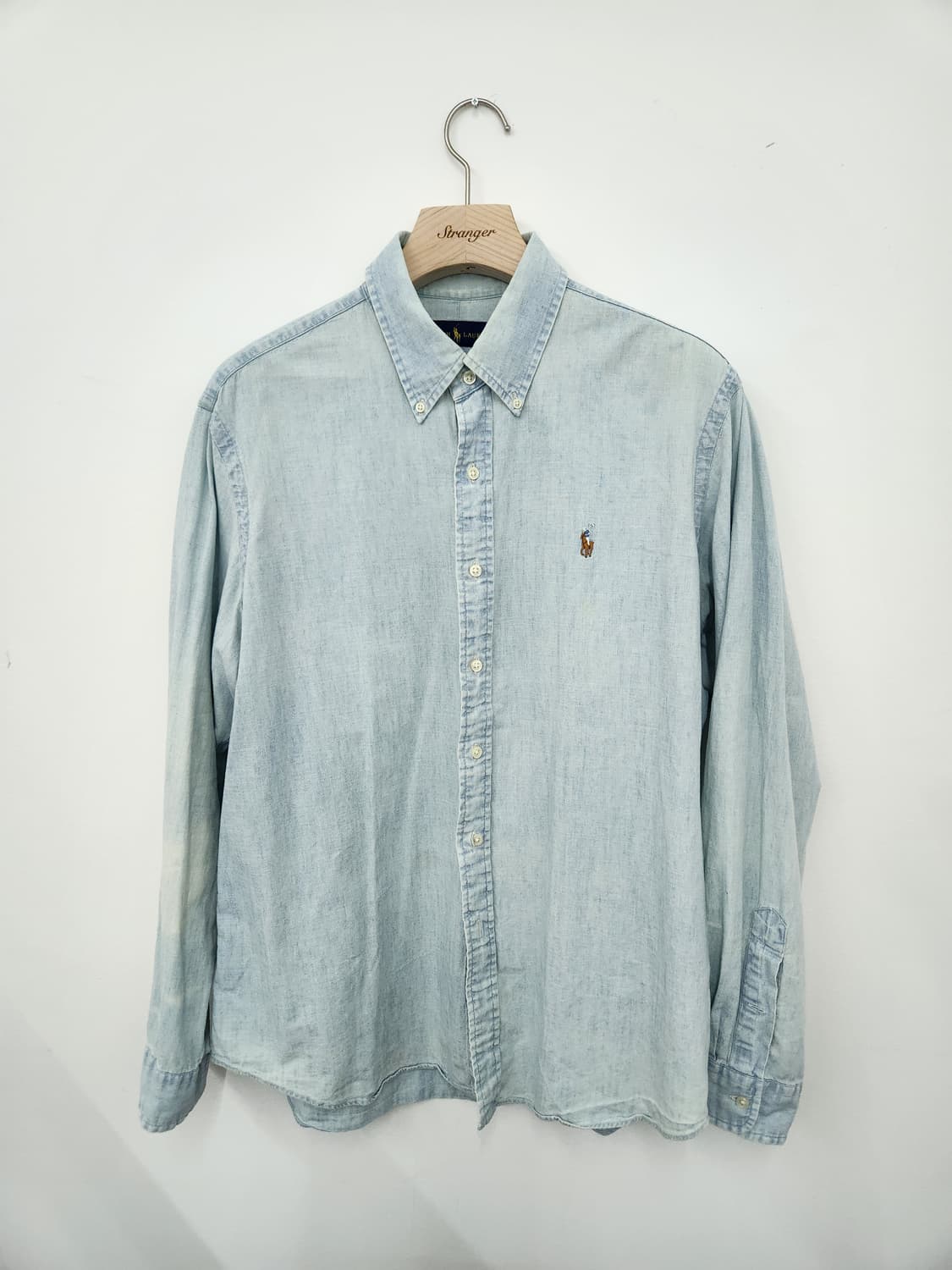 폴로 랄프로렌 데님 샴브레이 셔츠 상품이미지1