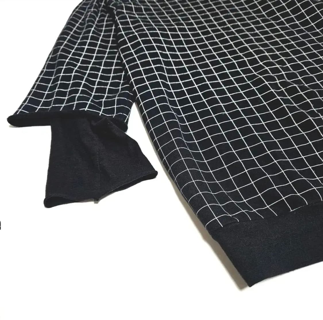 *언더커버 그리드 레이어드 긴팔티 상품이미지4