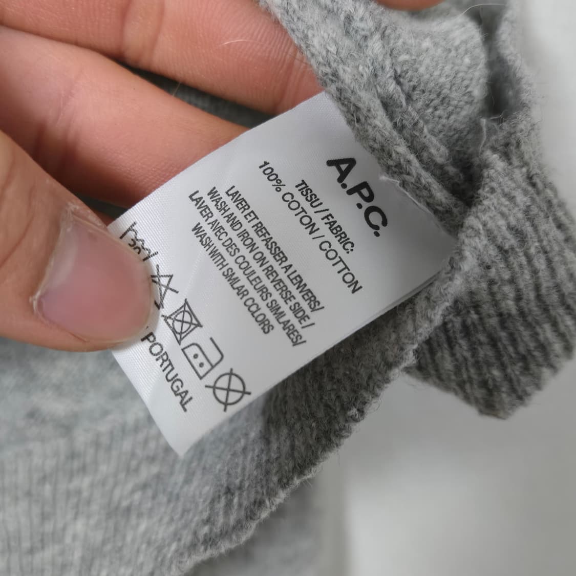 아페쎄 그레이 가디건 / 여성 가디건/ 여자 가디건  상품이미지4