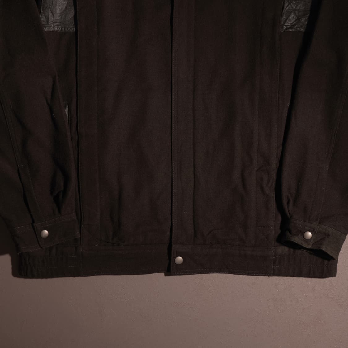 일본빈티지 울 블루종 자켓 상품이미지2