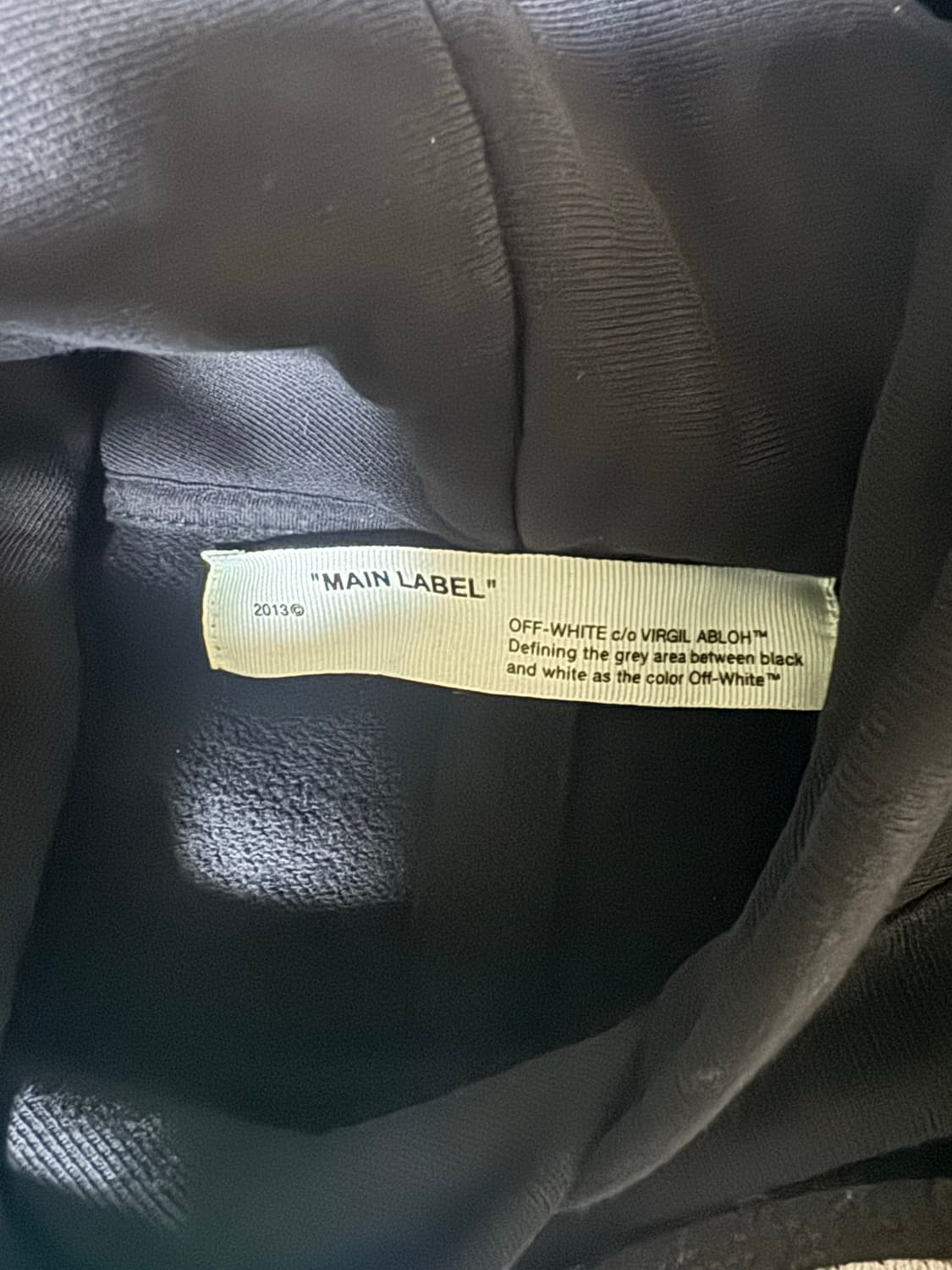 오프화이트 후드티 상품이미지3