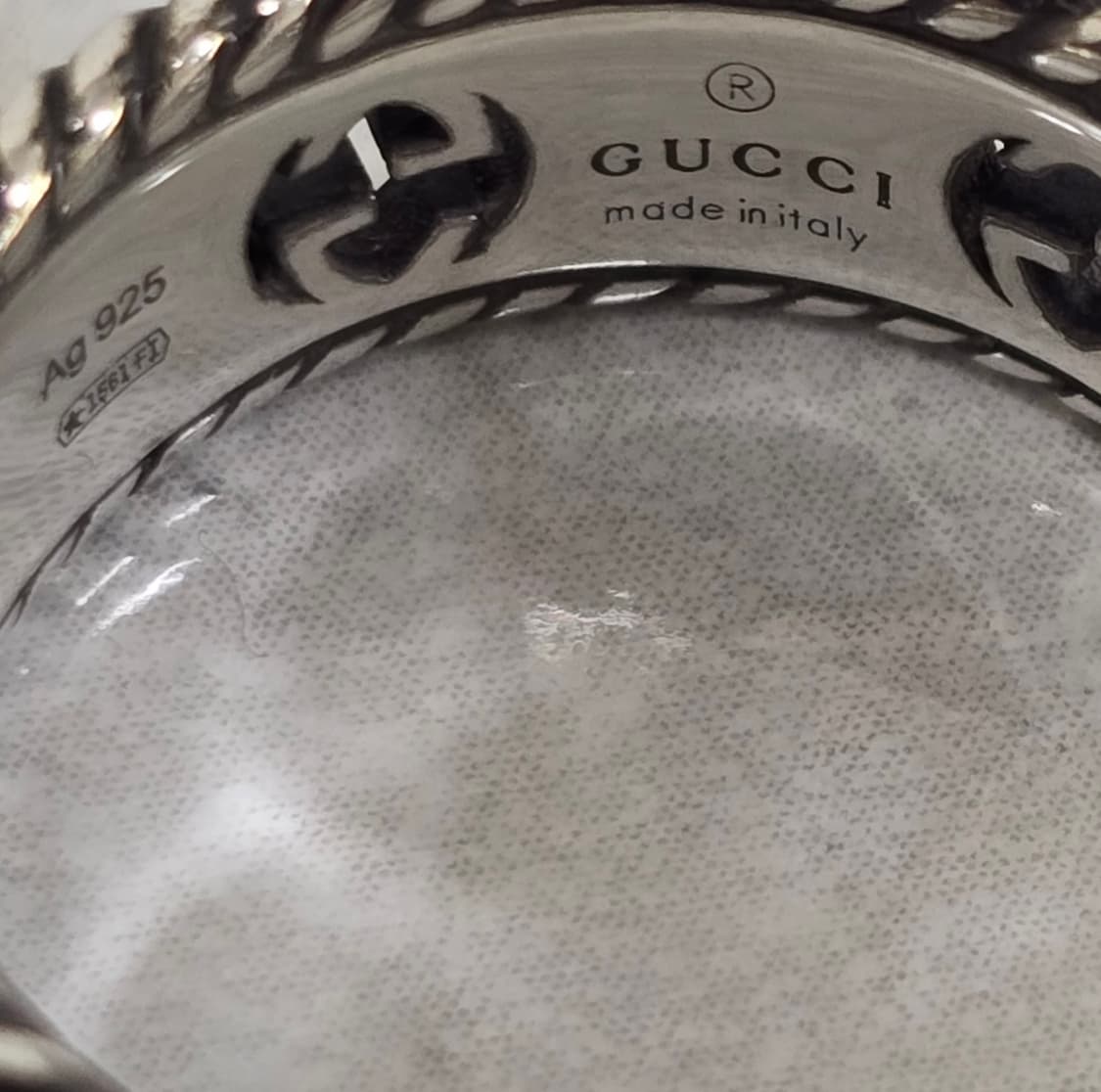 구찌 플라워 인터로킹 링 반지 17호 판매 상품이미지6