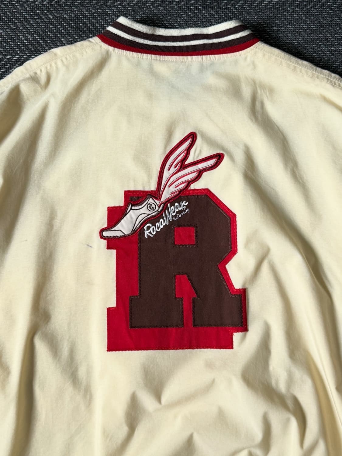 ROCA WEAR 5주년 기념 빈티지 나일론 바시티 자켓 (110-) 상품이미지10