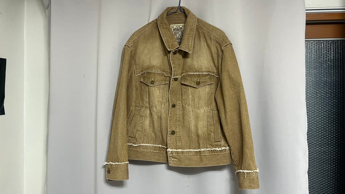 마틴플랜 데님 자켓 베이지 S 상품이미지3