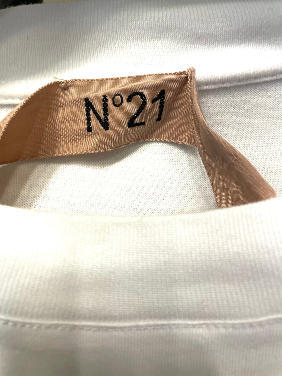N21 누메로 벤투노 벨티드 오버사이즈 면티 55~77 상품이미지9