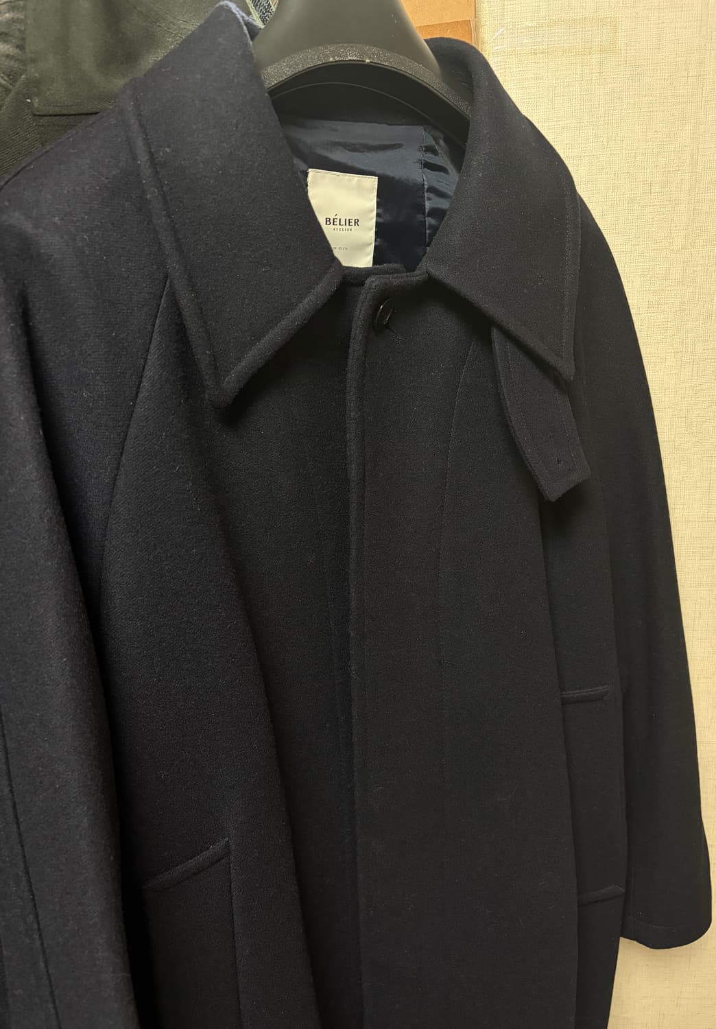 벨리에 22fw 발마칸 다크네이비M 상품이미지2