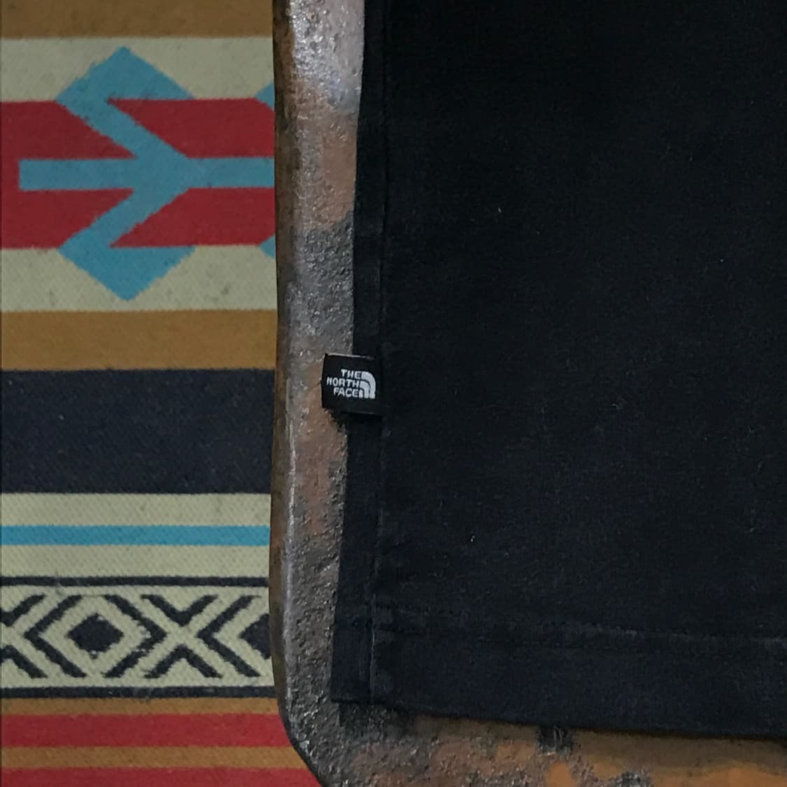 노스페이스 블랙 백 프린팅 롱 슬리브 남성 102 사이즈  상품이미지5