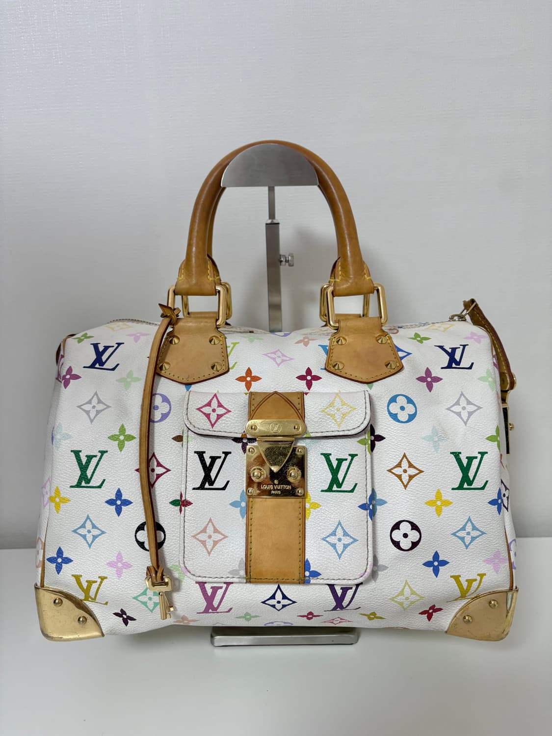 루이비통 멀티컬러 화이트 스피디 상품이미지1