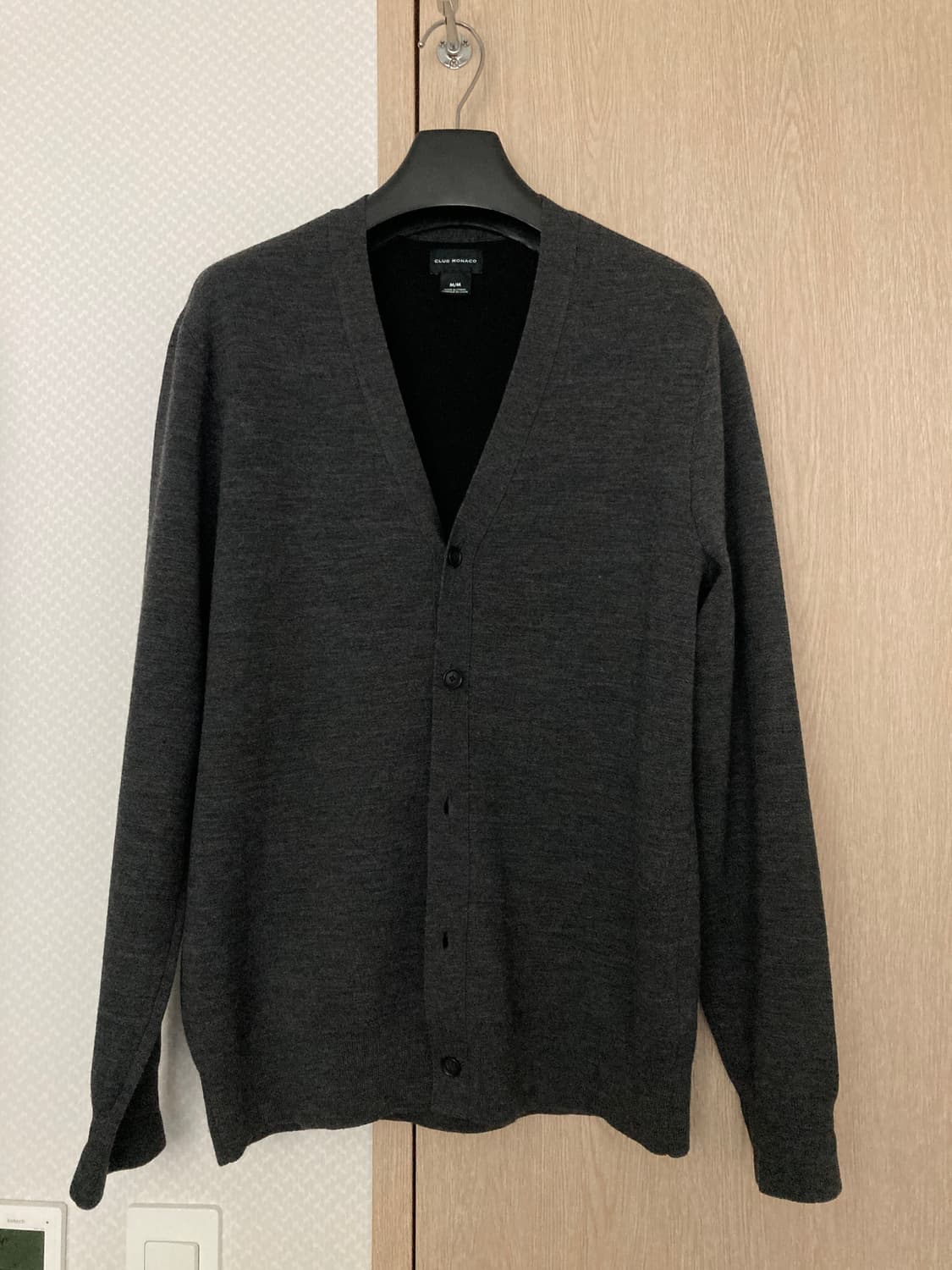 클럽모나코 다크그레이 울 카디건(가디건) /M 상품이미지1