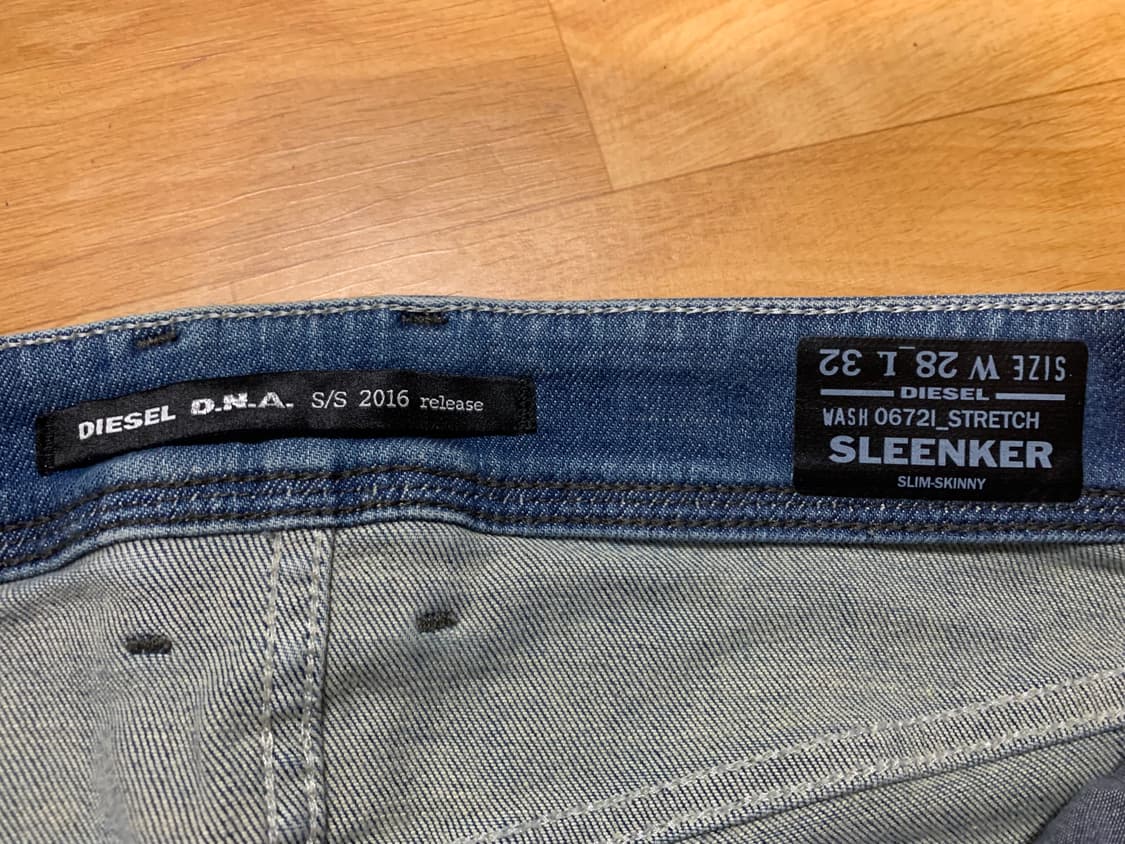 DIESEL D.N.A-2016 릴리스 SLEENKER 디젤 슬린커 슬림 상품이미지5