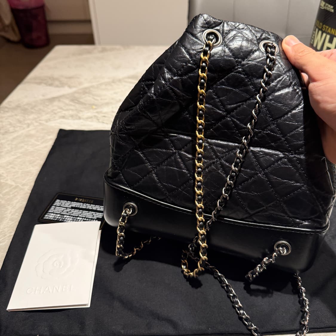 샤넬 가브리엘 백팩 블랙 스몰 27번대 상품이미지2