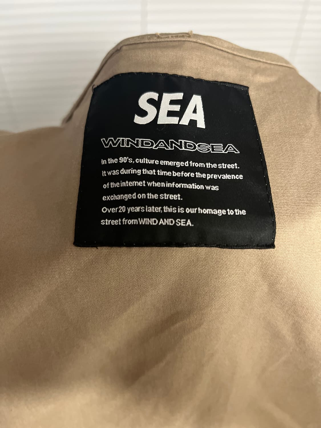 WIND AND SEA 윈드앤씨 유틸리티 피싱 베스트 XL 상품이미지7