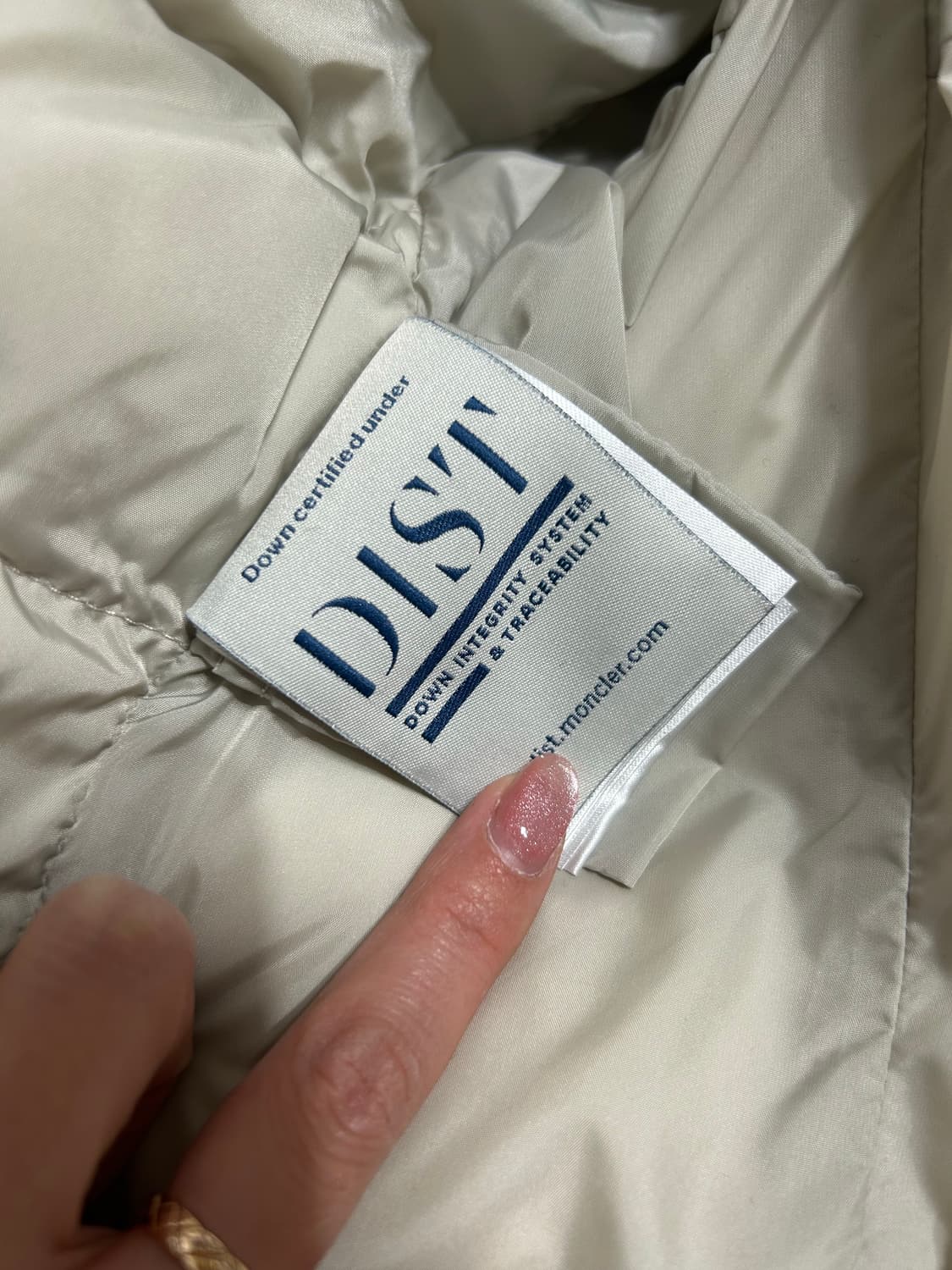 몽클레르 큐피돈 스톤베이지 0사이즈 상품이미지7