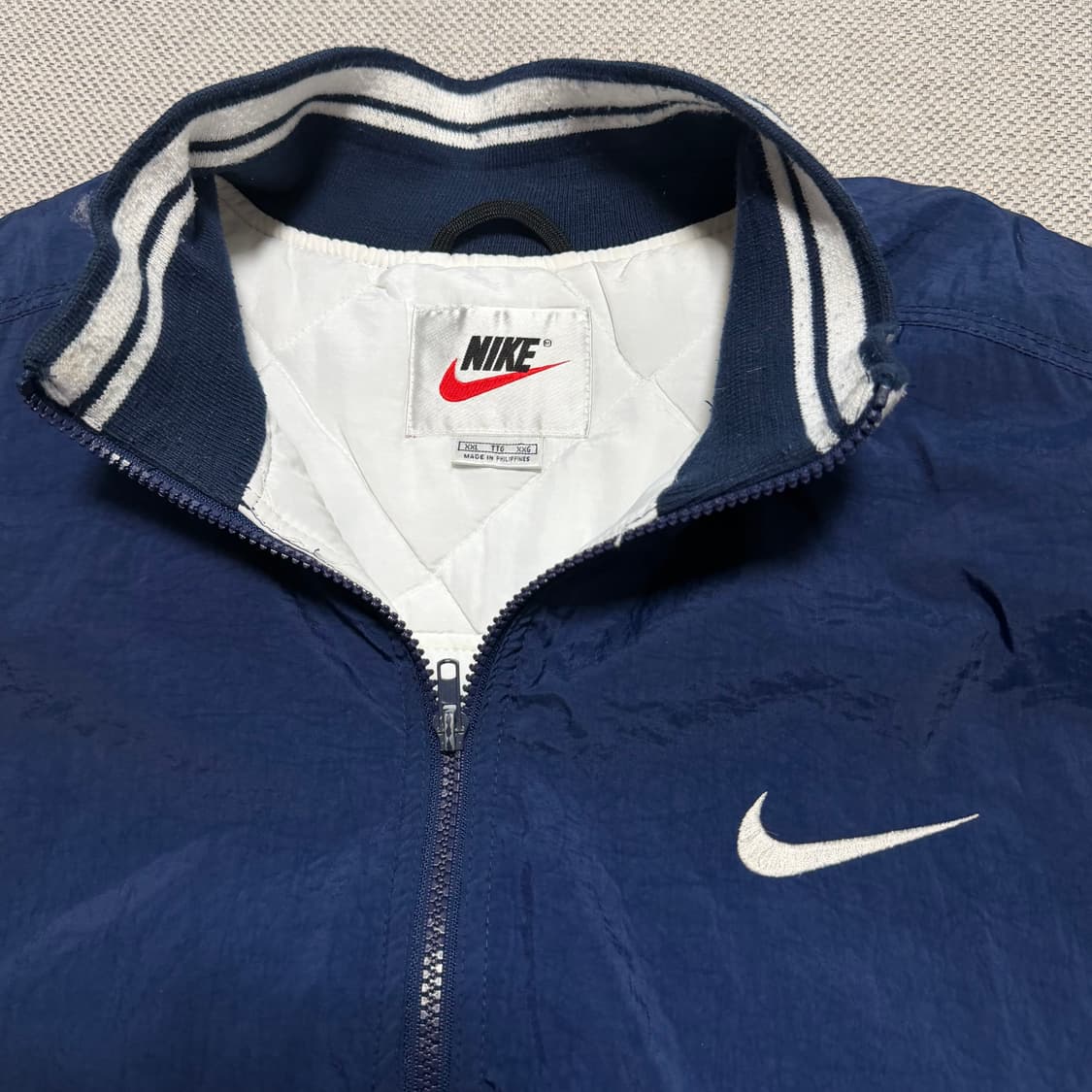 나이키 올드스쿨 빅스우시 누빔 자켓 상품이미지2