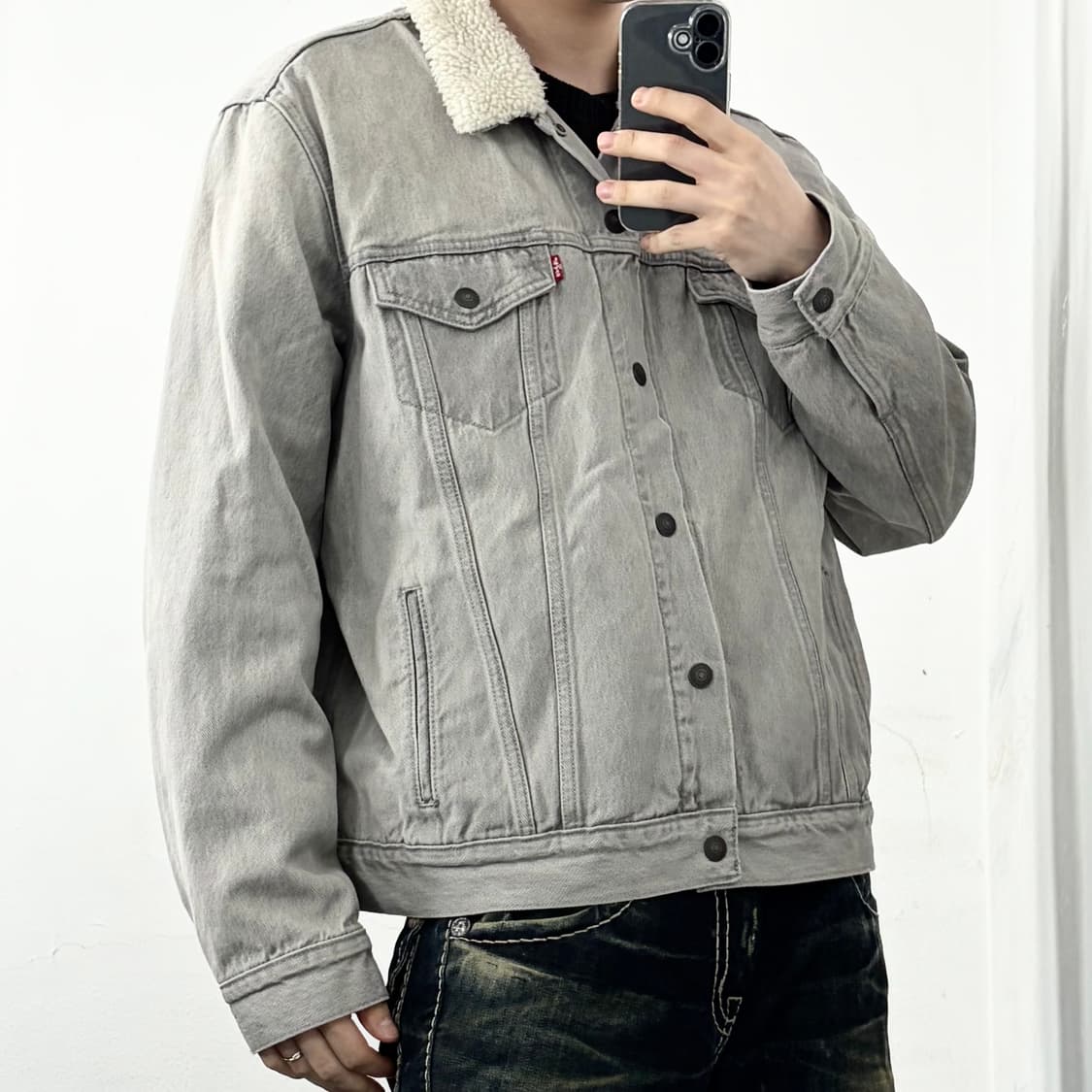 리바이스 쉐르파 트러커 자켓 상품이미지4